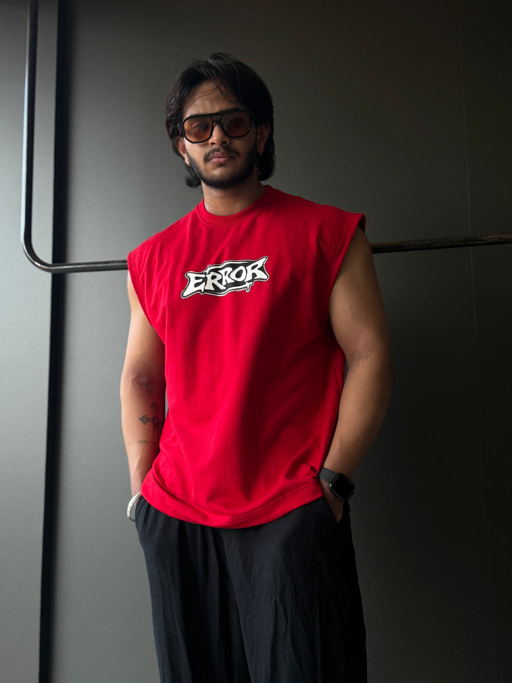 Fanatic Riot Red               Sleeveless TShirt