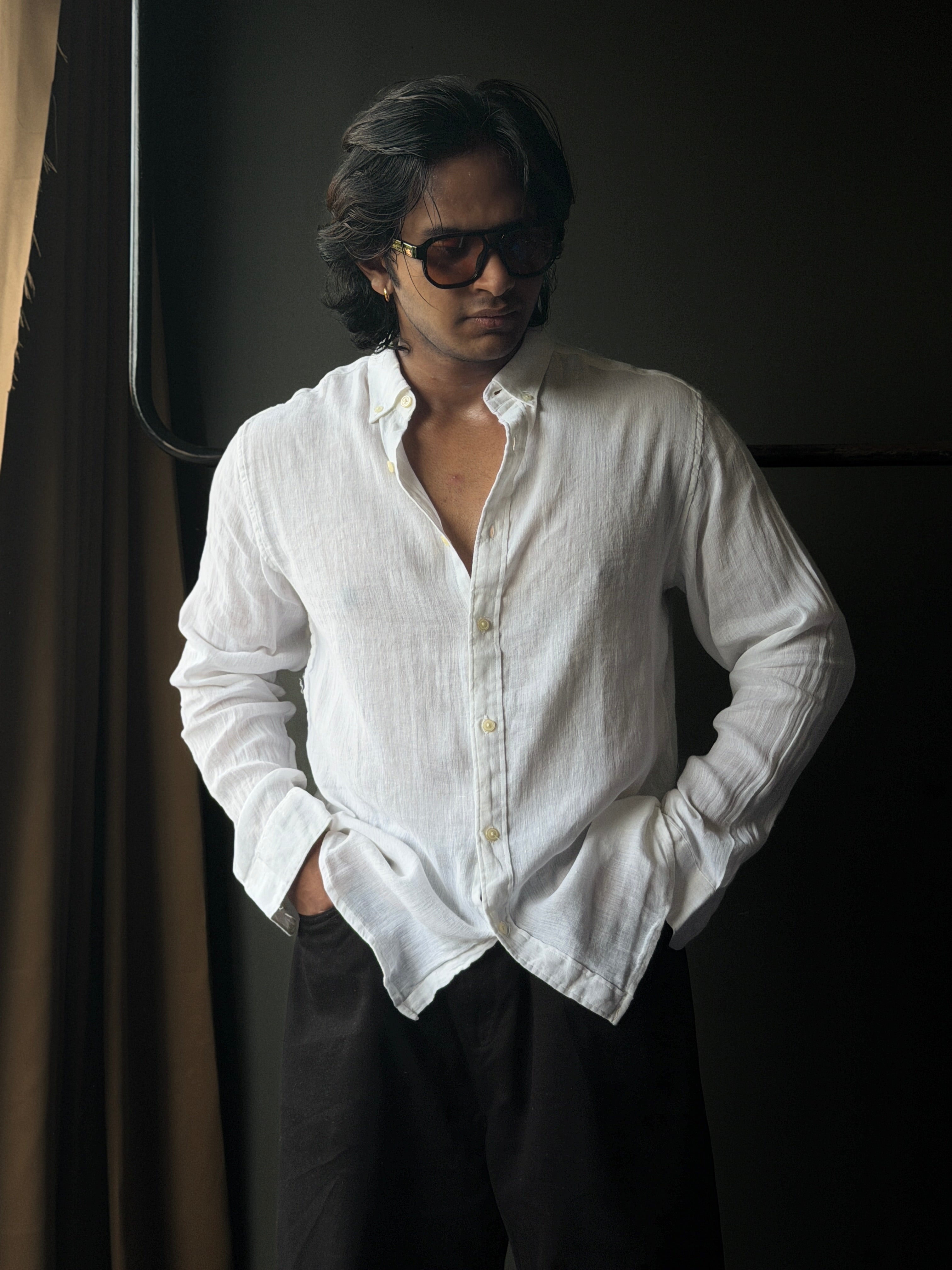 Auren Old Money Signature      Linen FullSleeve Shirts