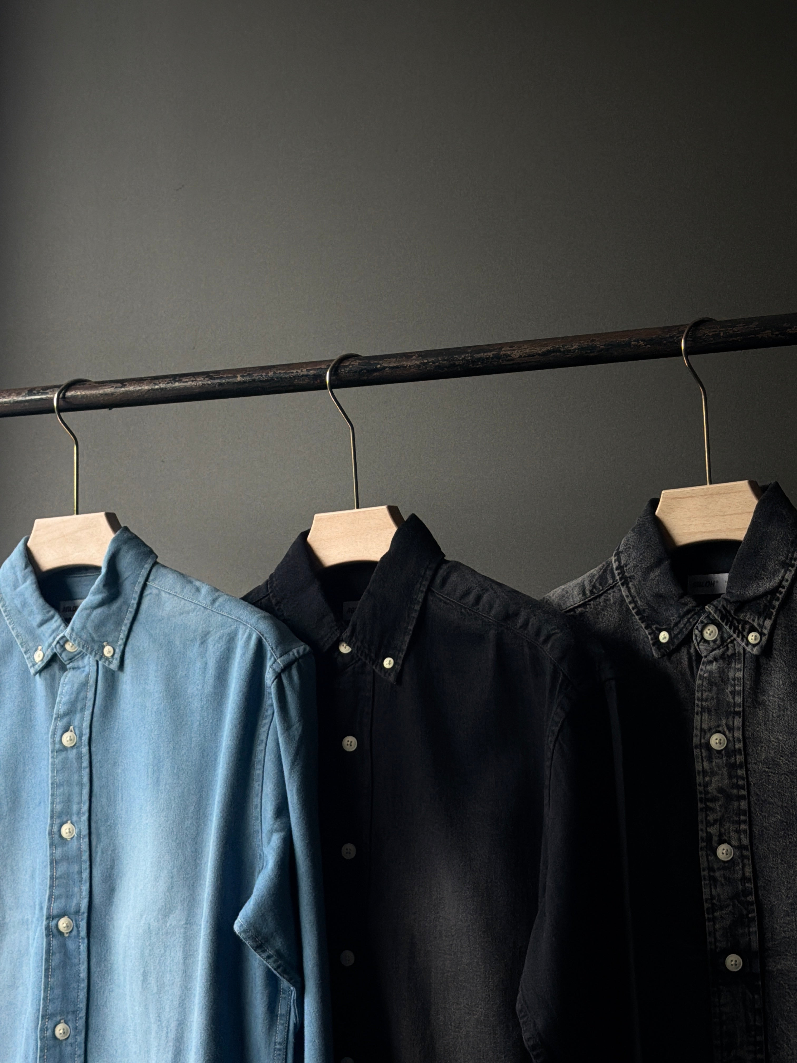 The Retro Fade Denim      Fullsleeve Shirts