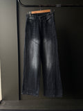 Coalframe Heavy Washed Panel Denim WideLeg Baggy Jn13/1