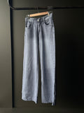 Silver Quarry Washed Denim WideLeg Baggy Jn12/5