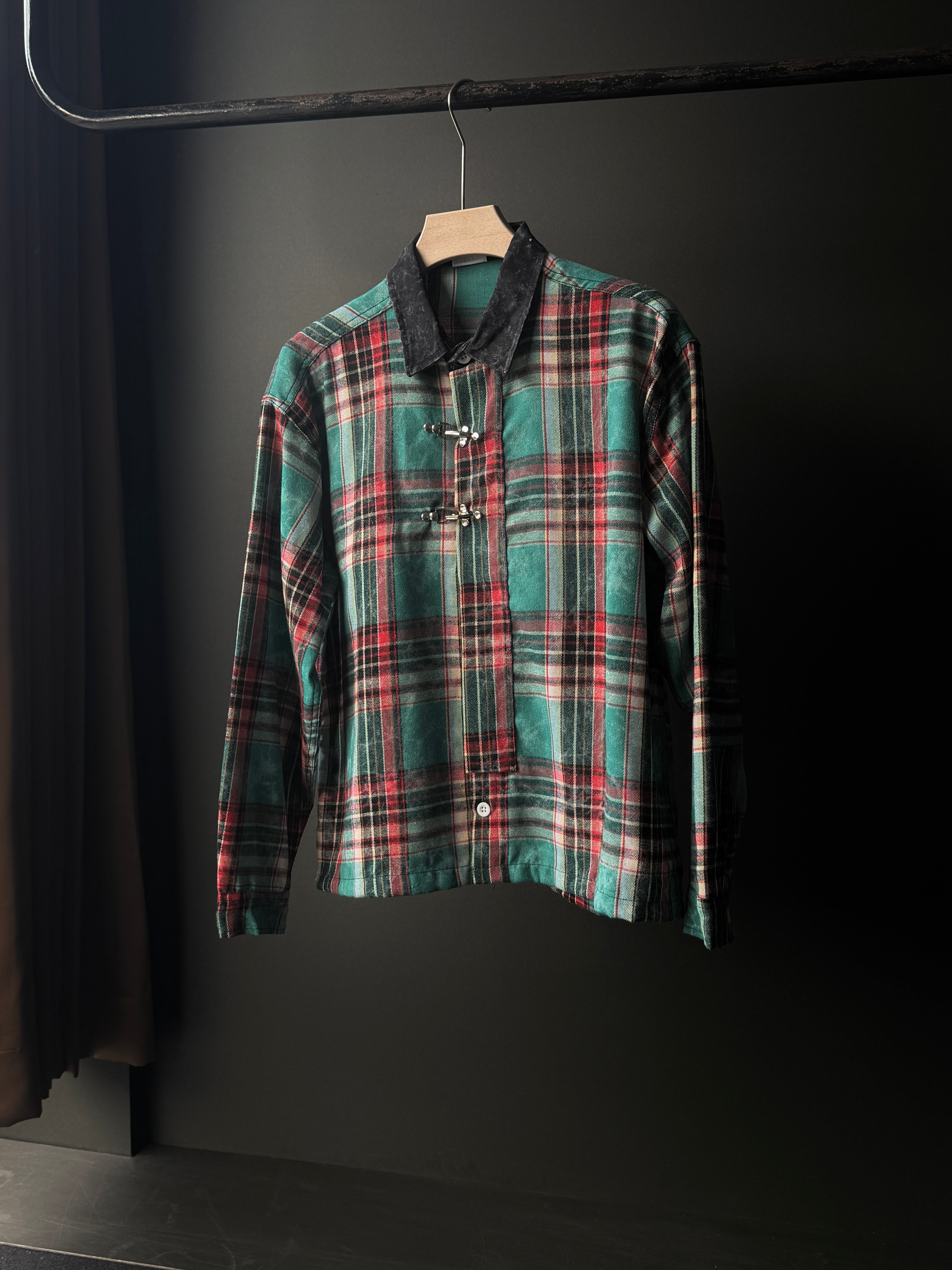 Riot Check IMP Brush Cotton Fullsleeve Shirt
