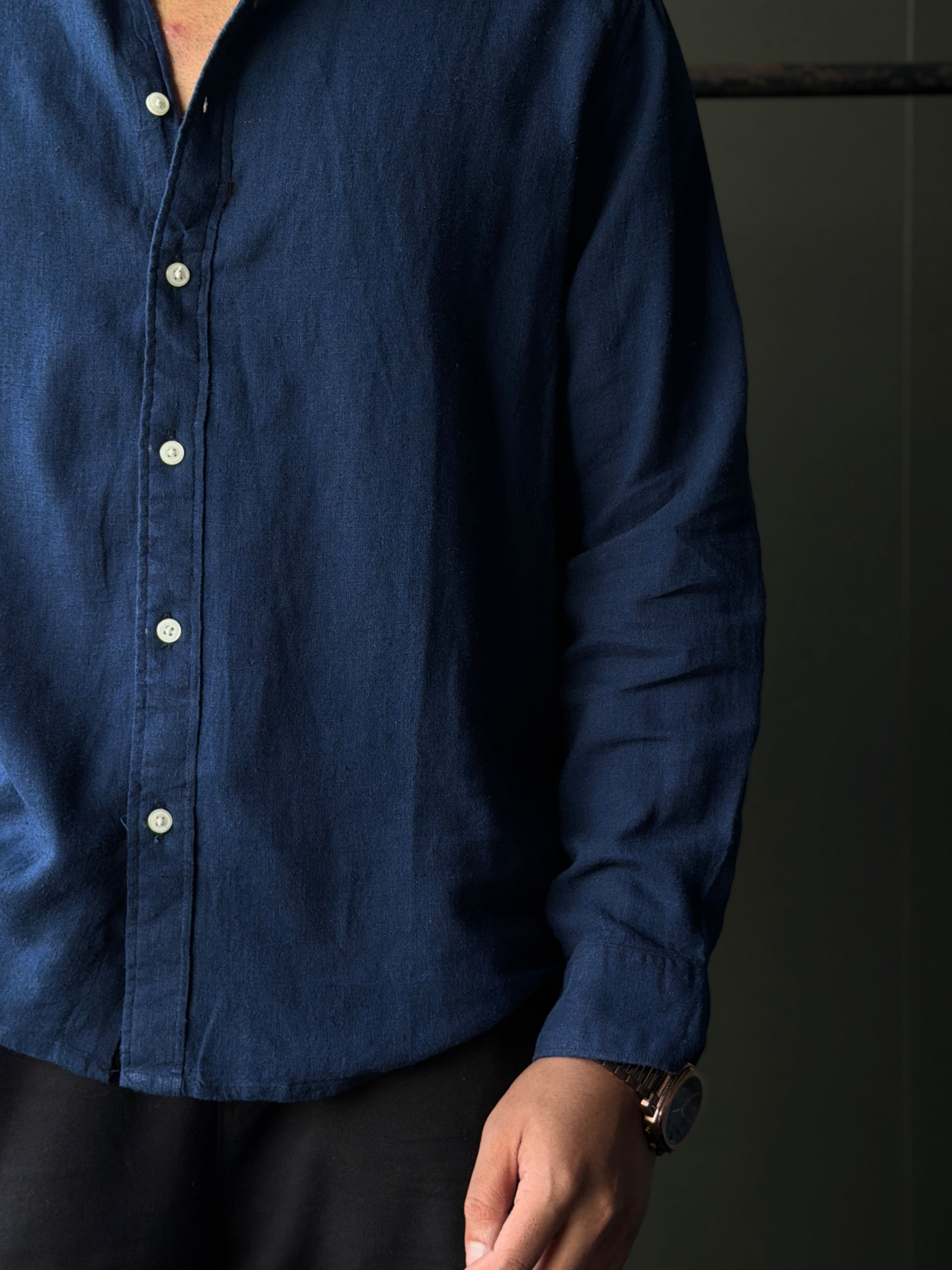Montre Old Money Signature    Linen FullSleeve Shirts