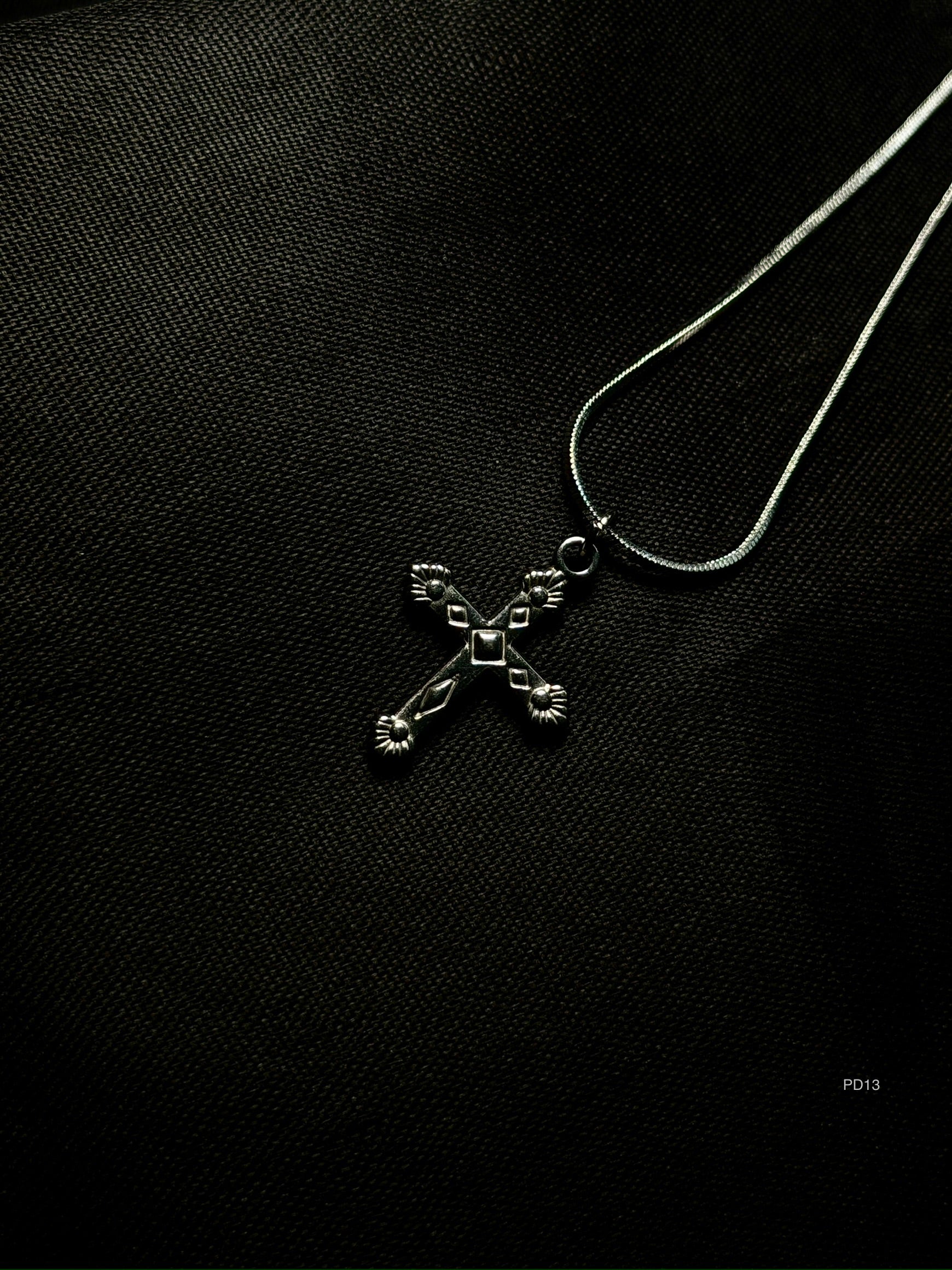 Imp Stainless Cross Chains