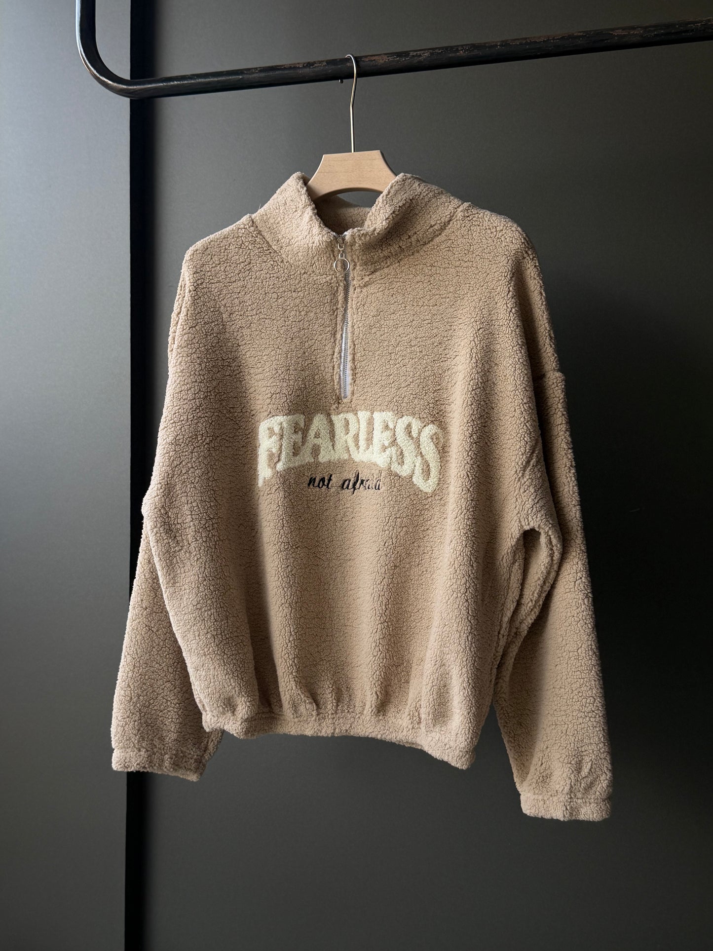 IMP Zipper Sweatshirt | Full-Sleeve Oversized Streetwear