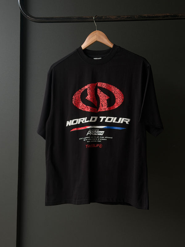 JOFIDEN Oversized Five-Sleeve Tee — Maifante Active & World Tour Prints