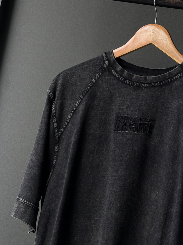 KHART ACID WASH Five-Sleeves | Oversized Streetwear