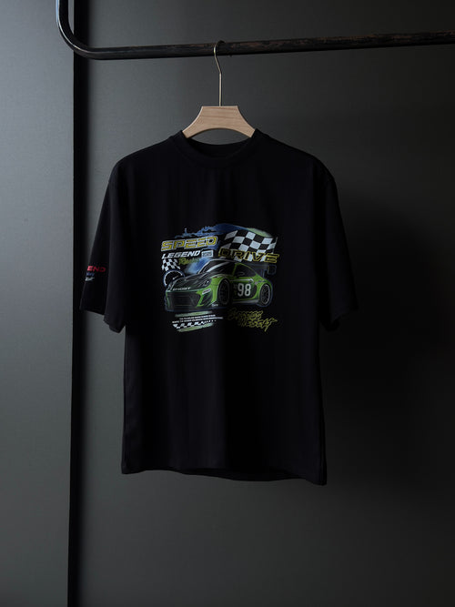 RACECARTSFP Oversized Five-Sleeve Tee