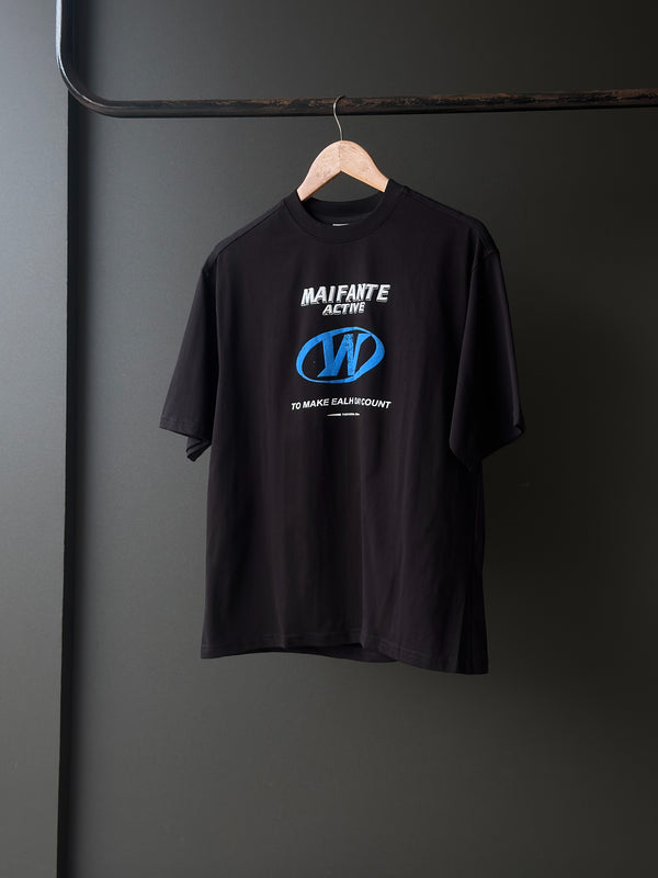 JOFIDEN Oversized Five-Sleeve Tee — Maifante Active & World Tour Prints