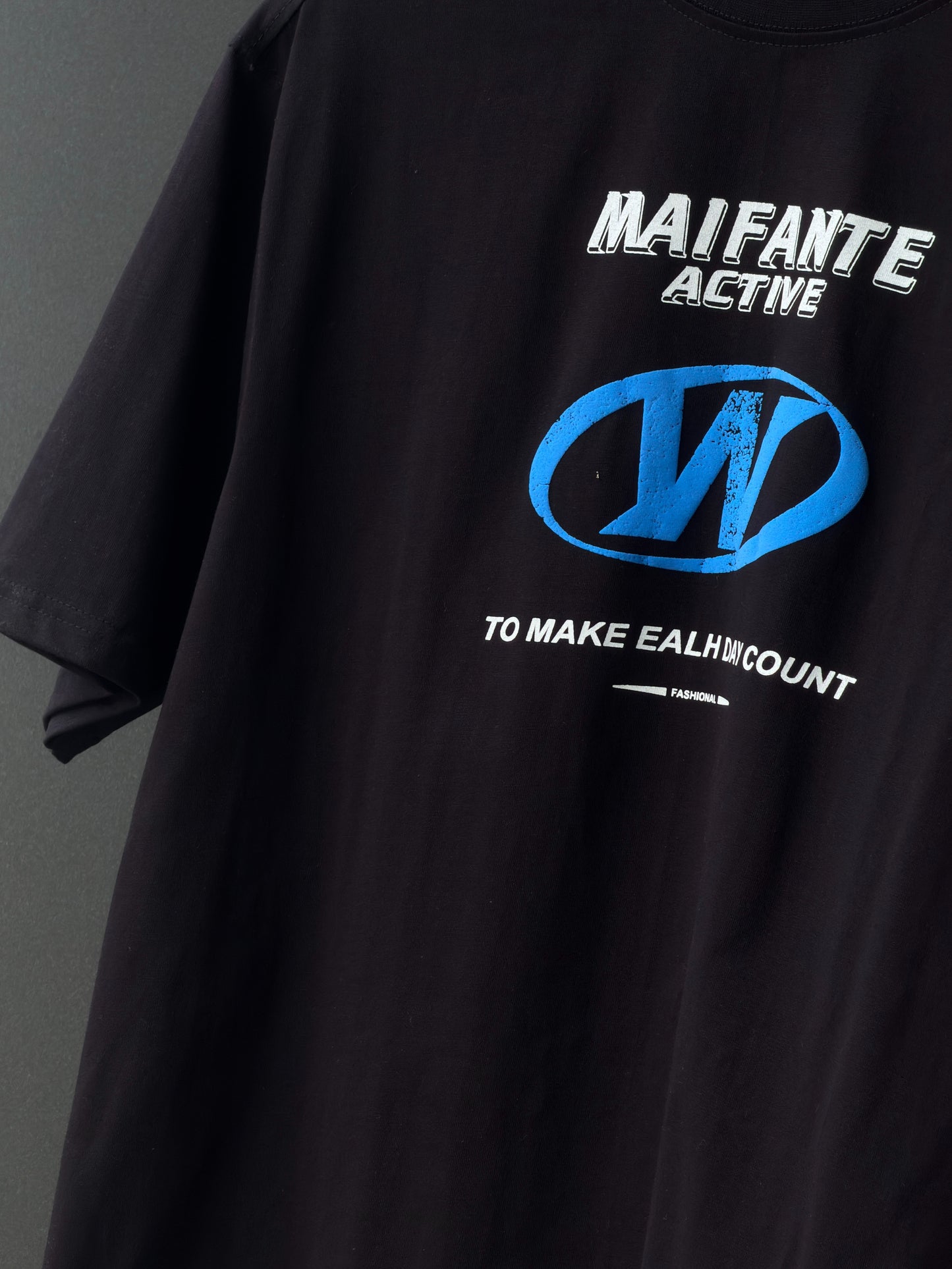 JOFIDEN Oversized Five-Sleeve Tee — Maifante Active & World Tour Prints