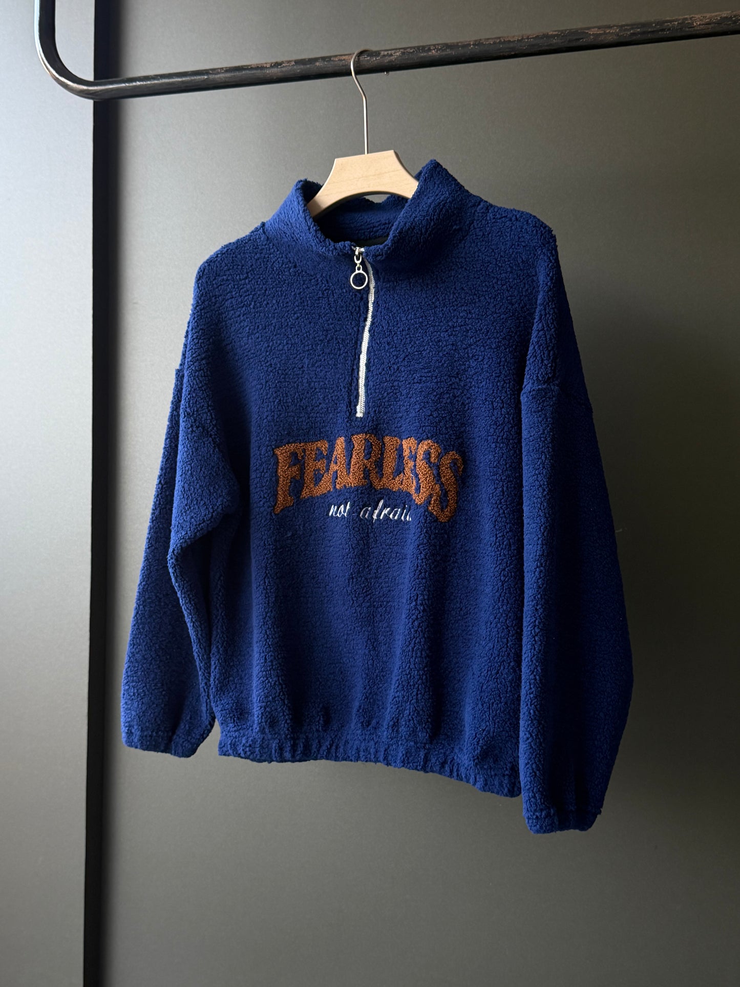 IMP Zipper Sweatshirt | Full-Sleeve Oversized Streetwear