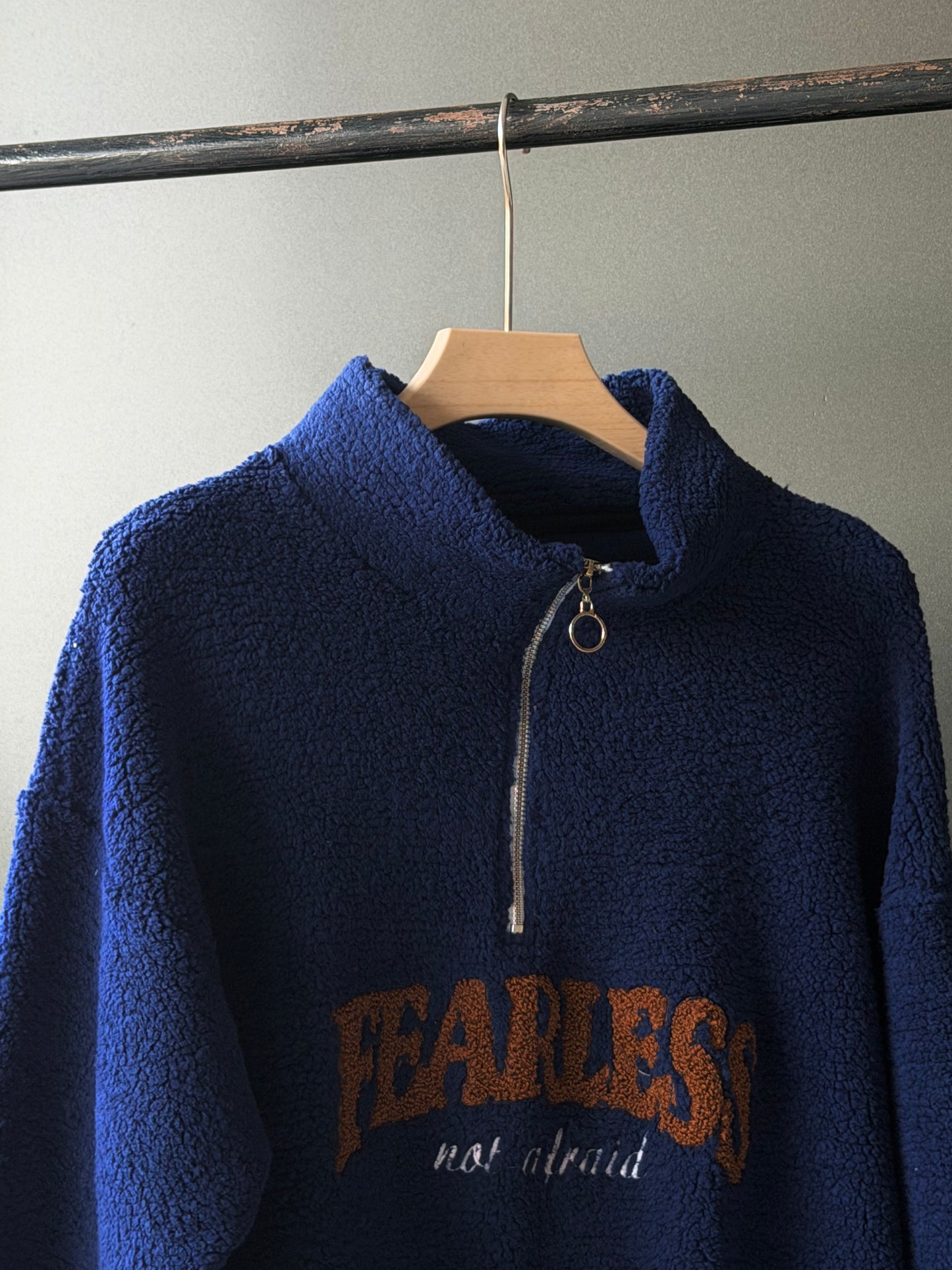 IMP Zipper Sweatshirt | Full-Sleeve Oversized Streetwear