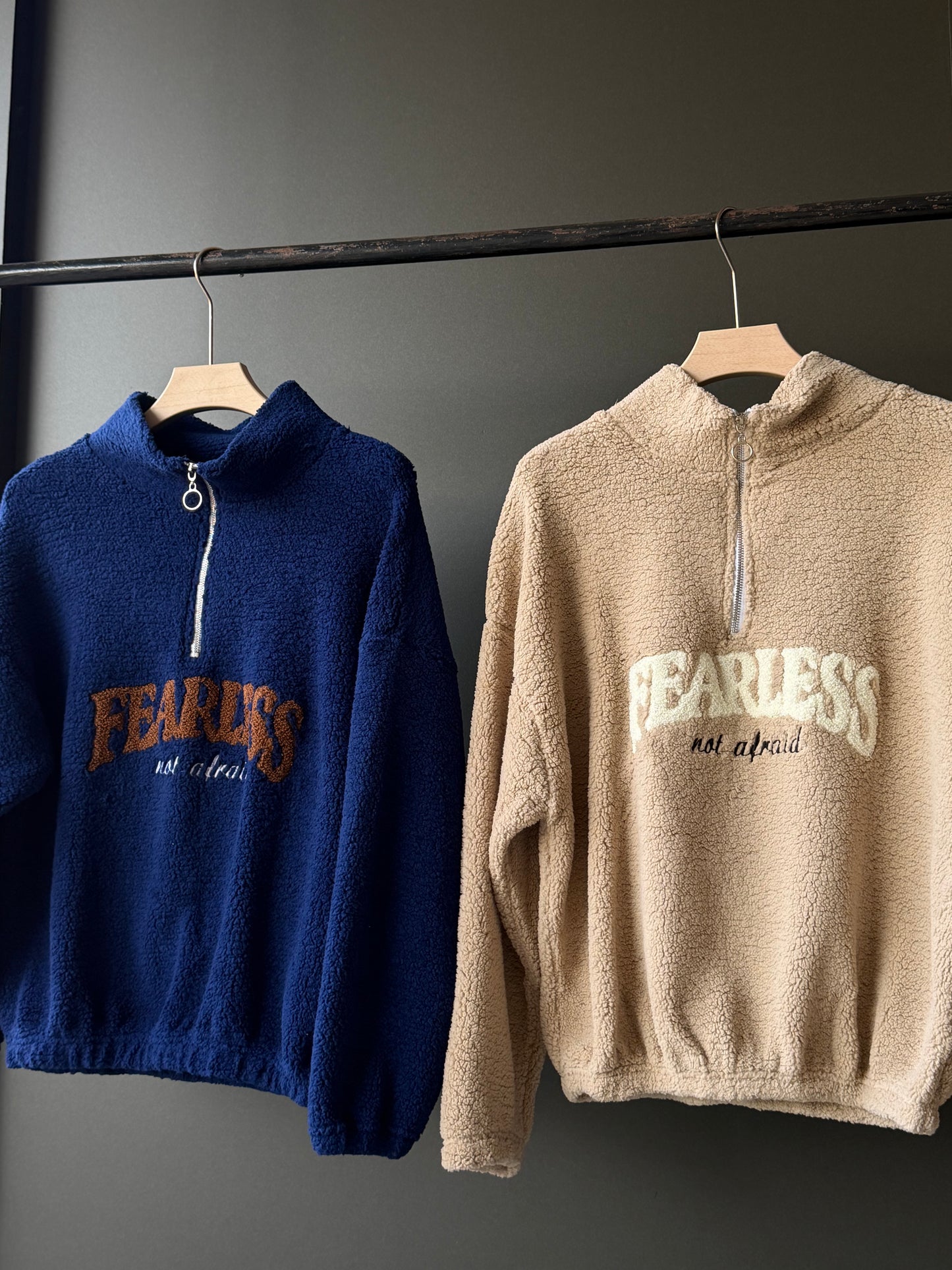 IMP Zipper Sweatshirt | Full-Sleeve Oversized Streetwear
