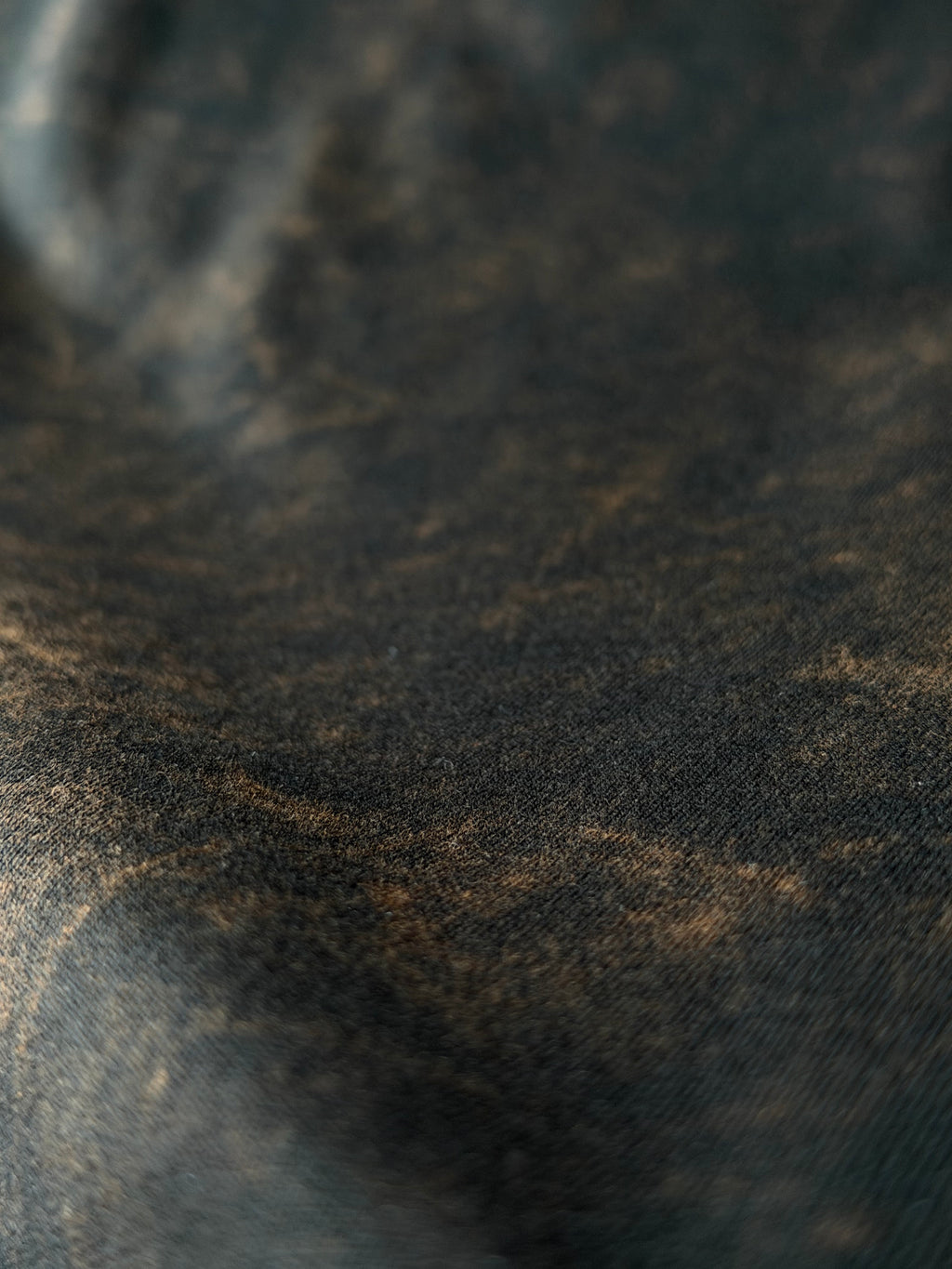 BROWNACIDTS Acid Wash Five-Sleeve Tee