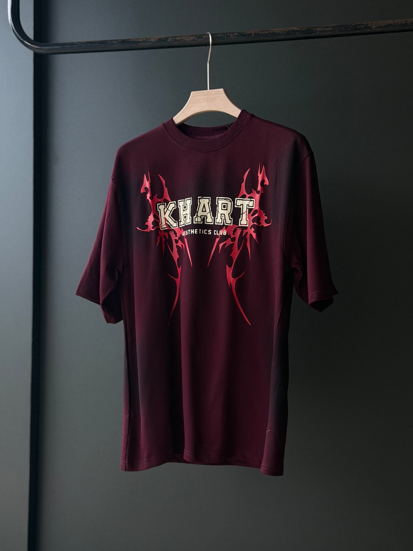 KHART Y2K Oversized Five-Sleeve Tee — Retro Reloaded, Street Approved