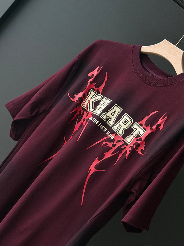 KHART Y2K Oversized Five-Sleeve Tee — Retro Reloaded, Street Approved