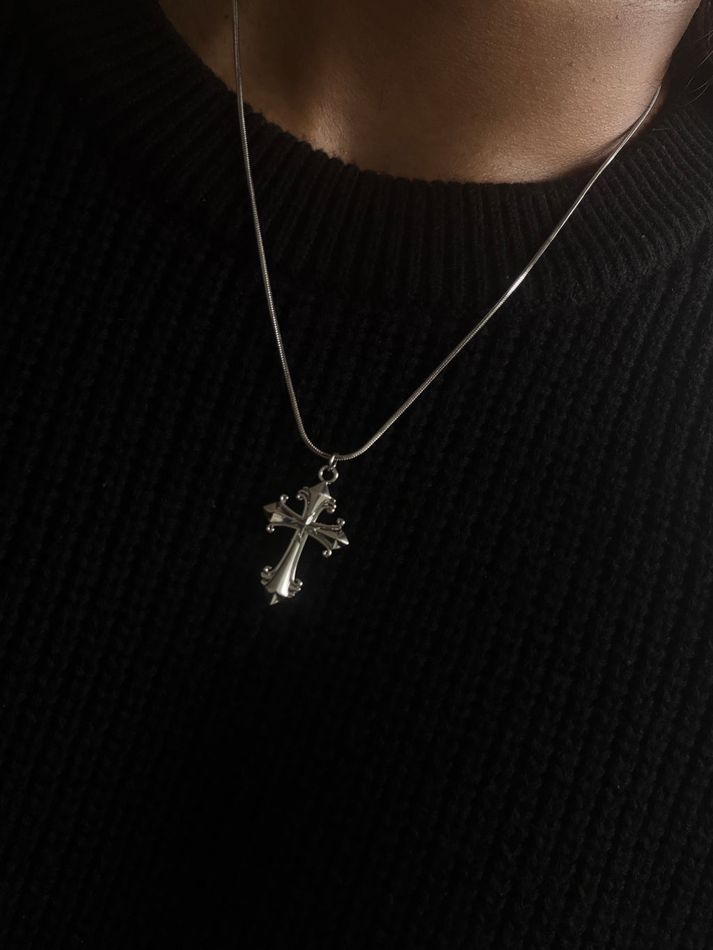 Imp Stainless Cross Chains