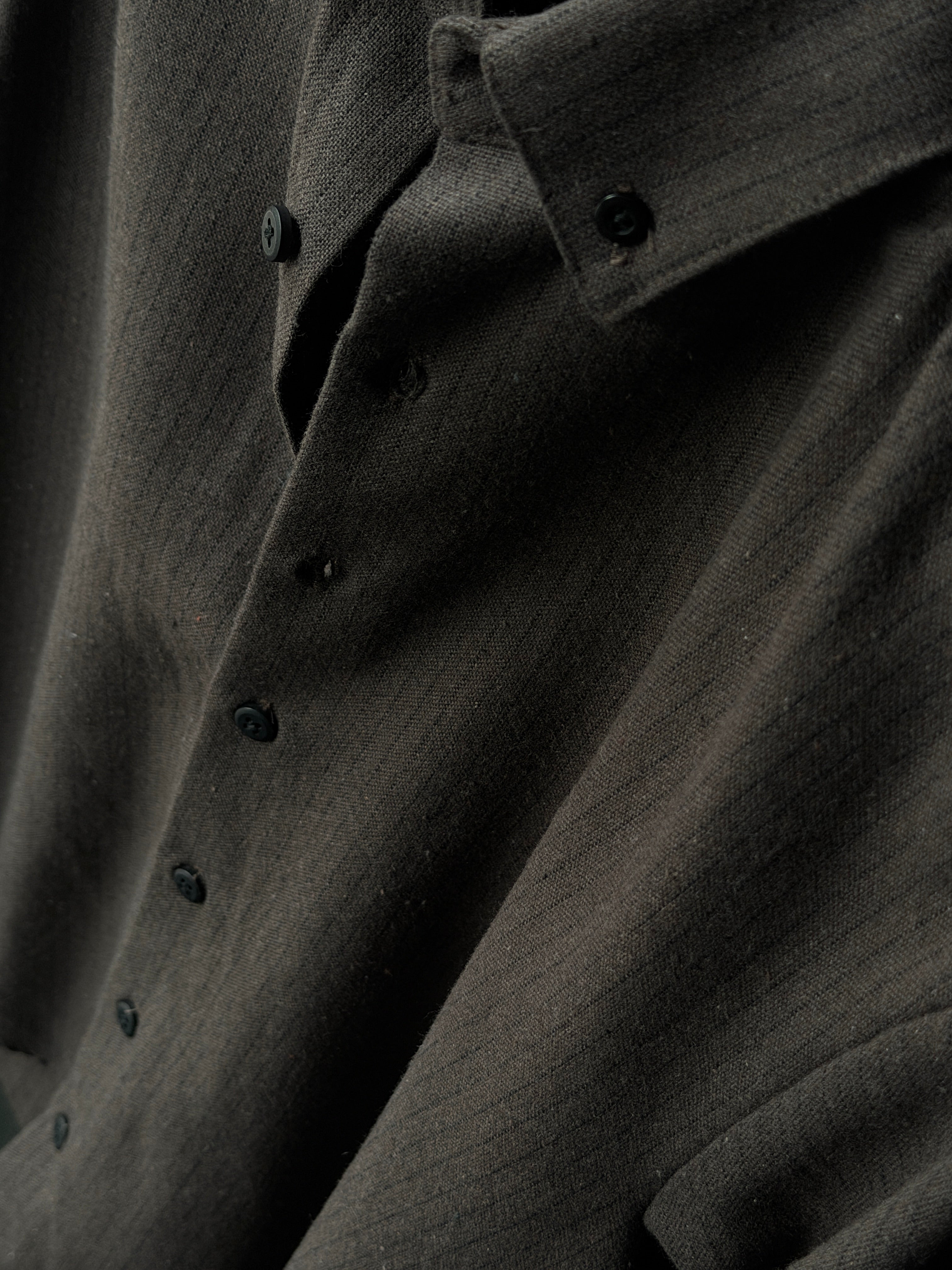 Olive Dusk – Classic Stripe FullSleeve Shirt