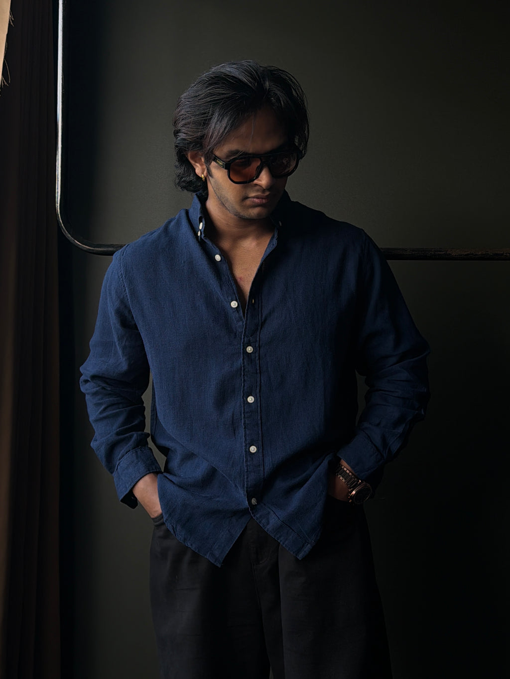 Montre Old Money Signature    Linen FullSleeve Shirts