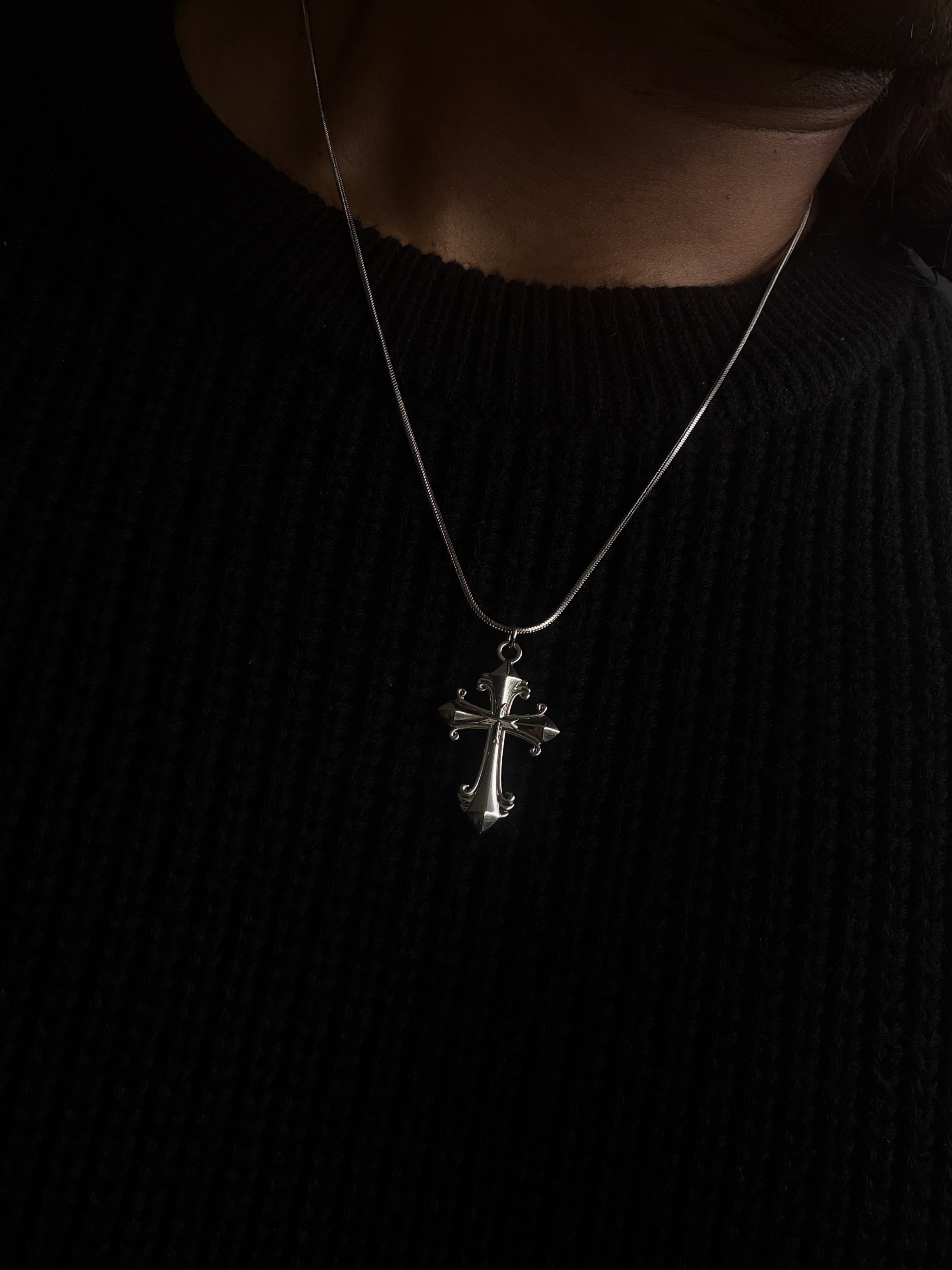 Imp Stainless Cross Chains