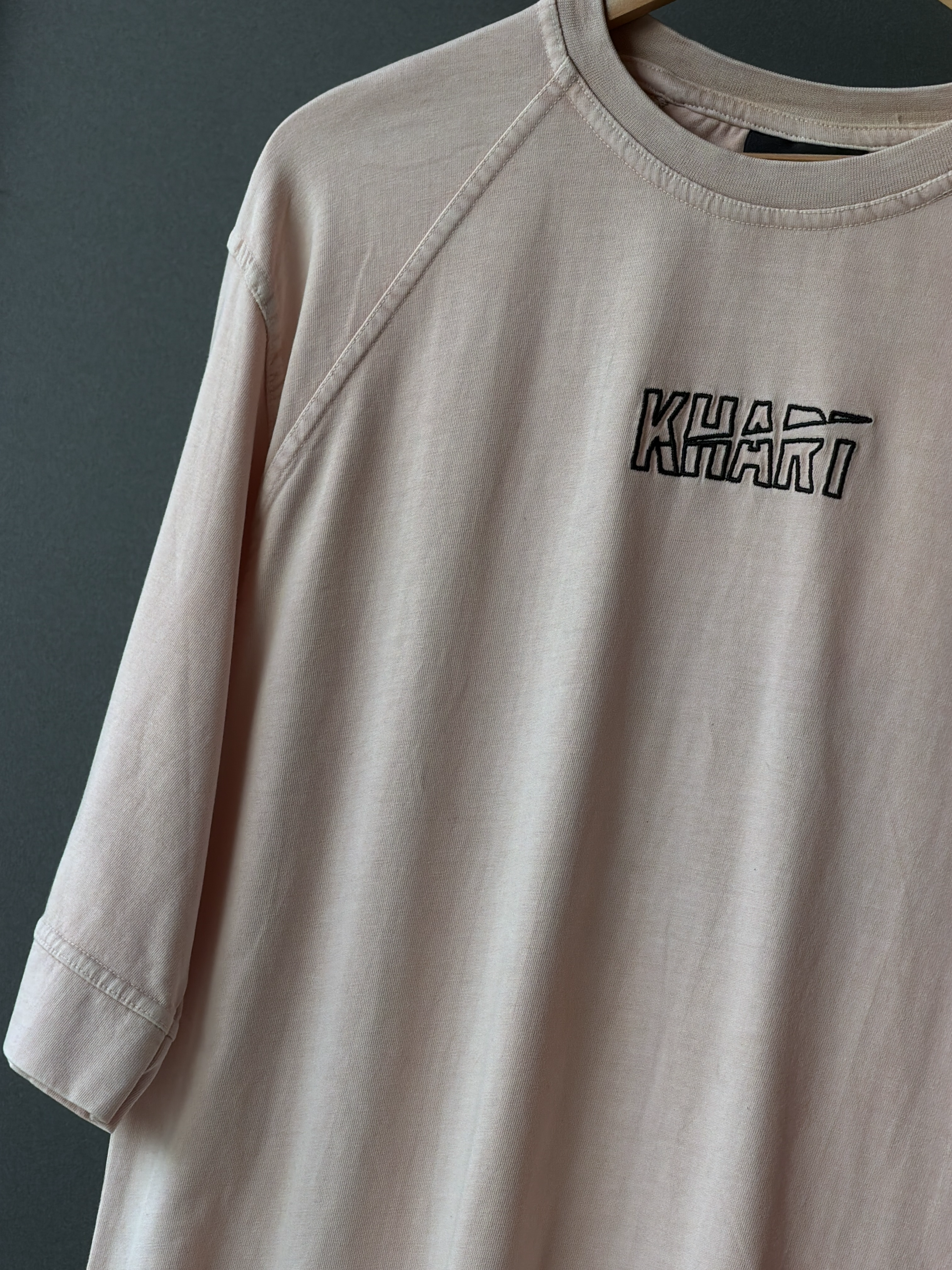 KHART ACID WASH Five-Sleeve Tee