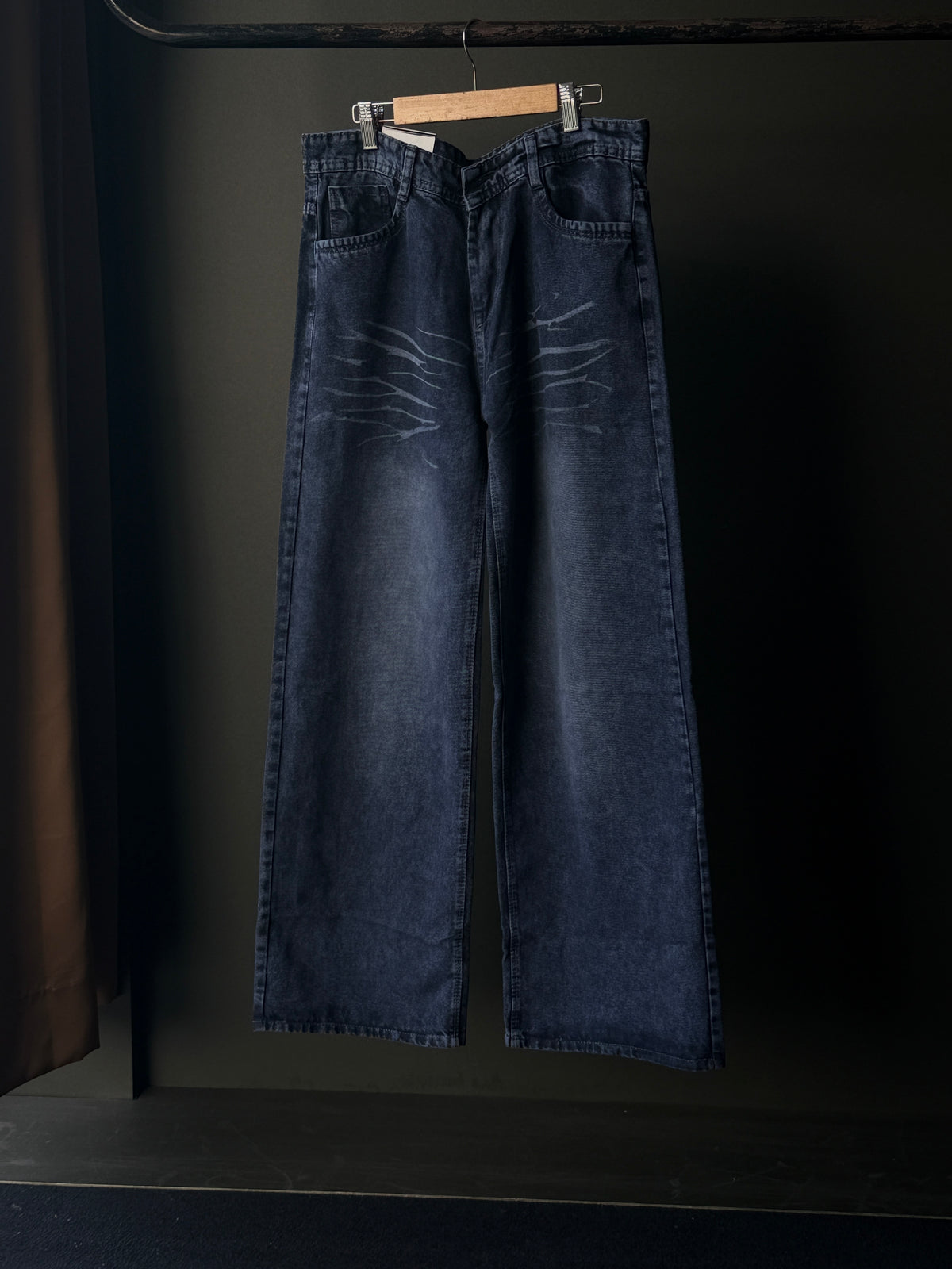 Nocturne Whisker Denim    WideLeg Baggy Jn2/1