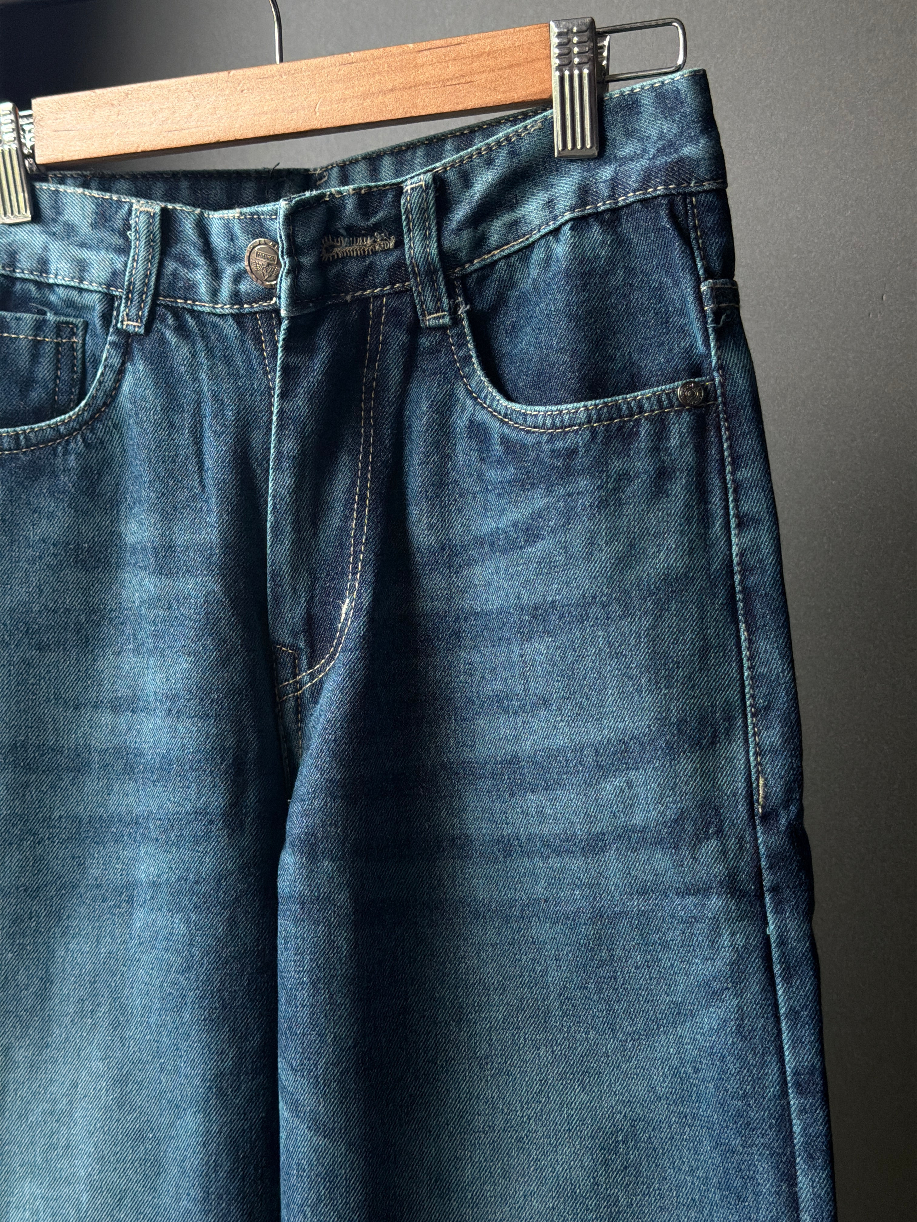 Frontier Wash Denim                              Wideleg Baggy JN6/3
