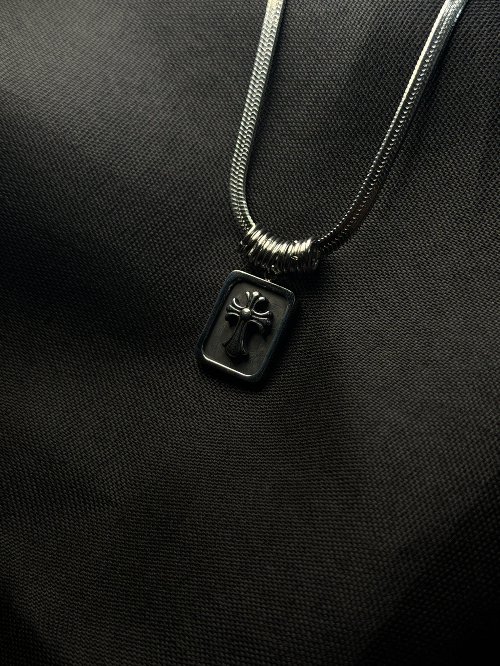 Imp Stainless Cross Chains