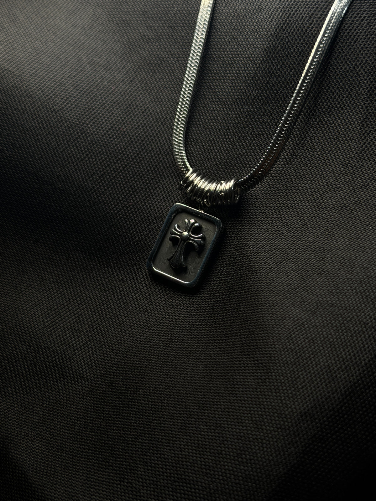 Imp Stainless Cross Chains