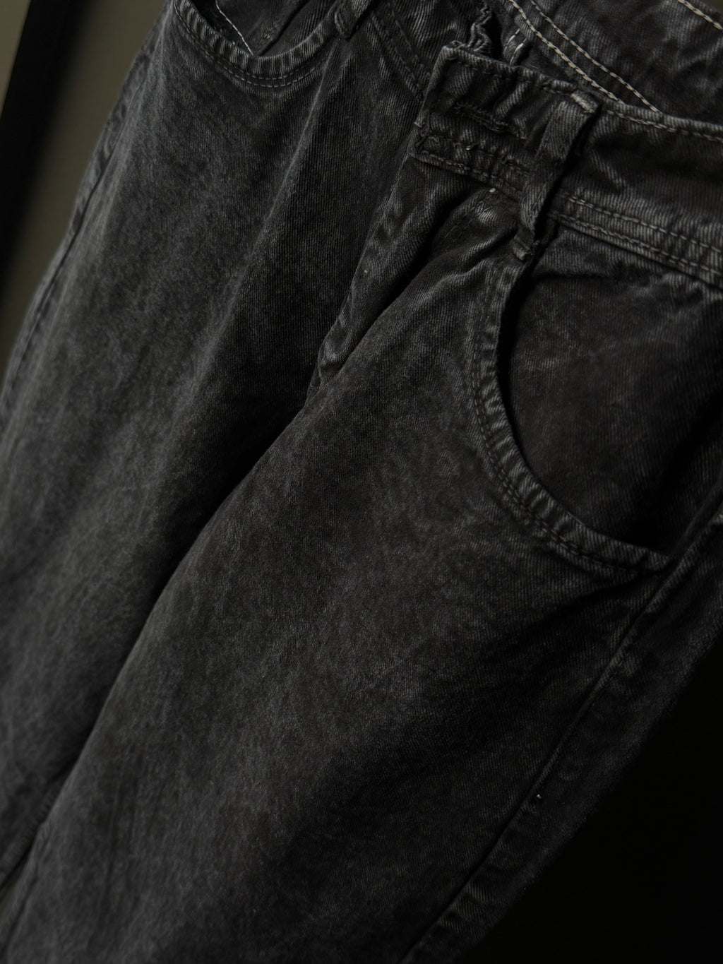 Rivet Haze Washed Denim  WideLeg Baggy Jn12/1