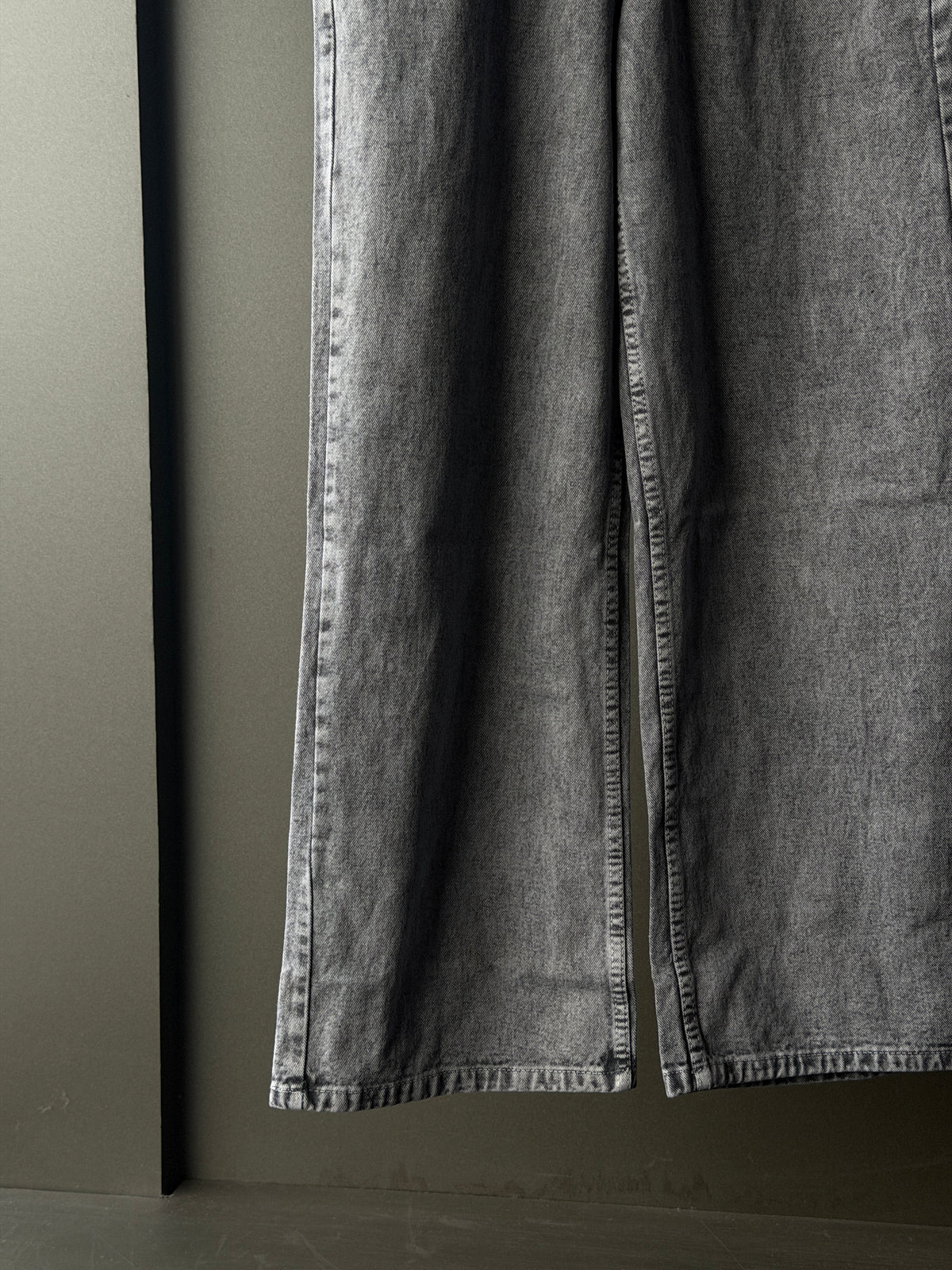Frost Concrete Washed Denim WideLeg Baggy Jn12/2