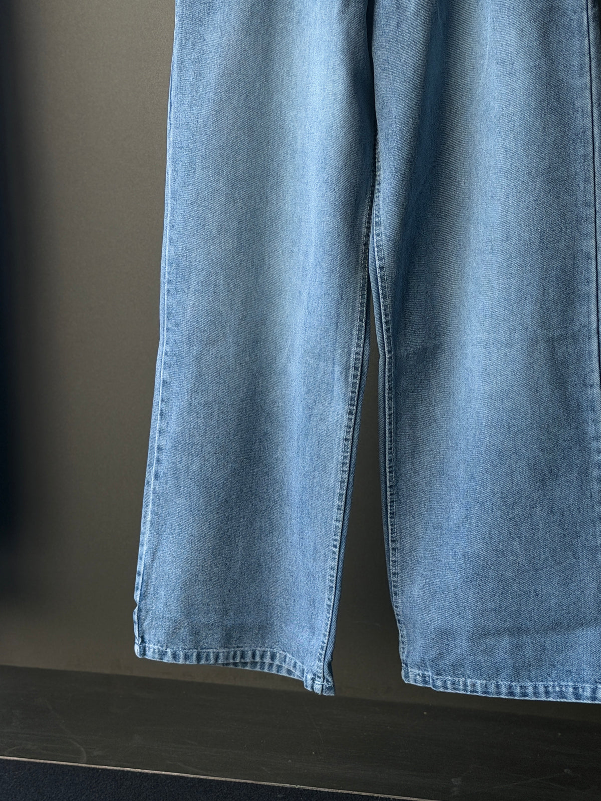 Ice Blue Denim                     WideLeg Baggy Jn2/6