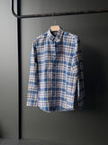 Arctic Blue Fine Check      FullSleeve Shirts