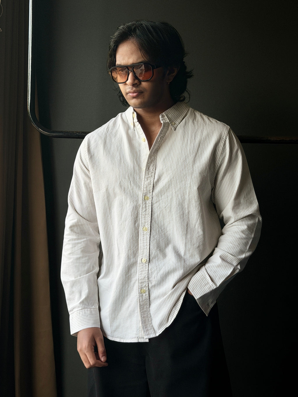 Veyron Old Money Stripe             FullSleeve Shirts