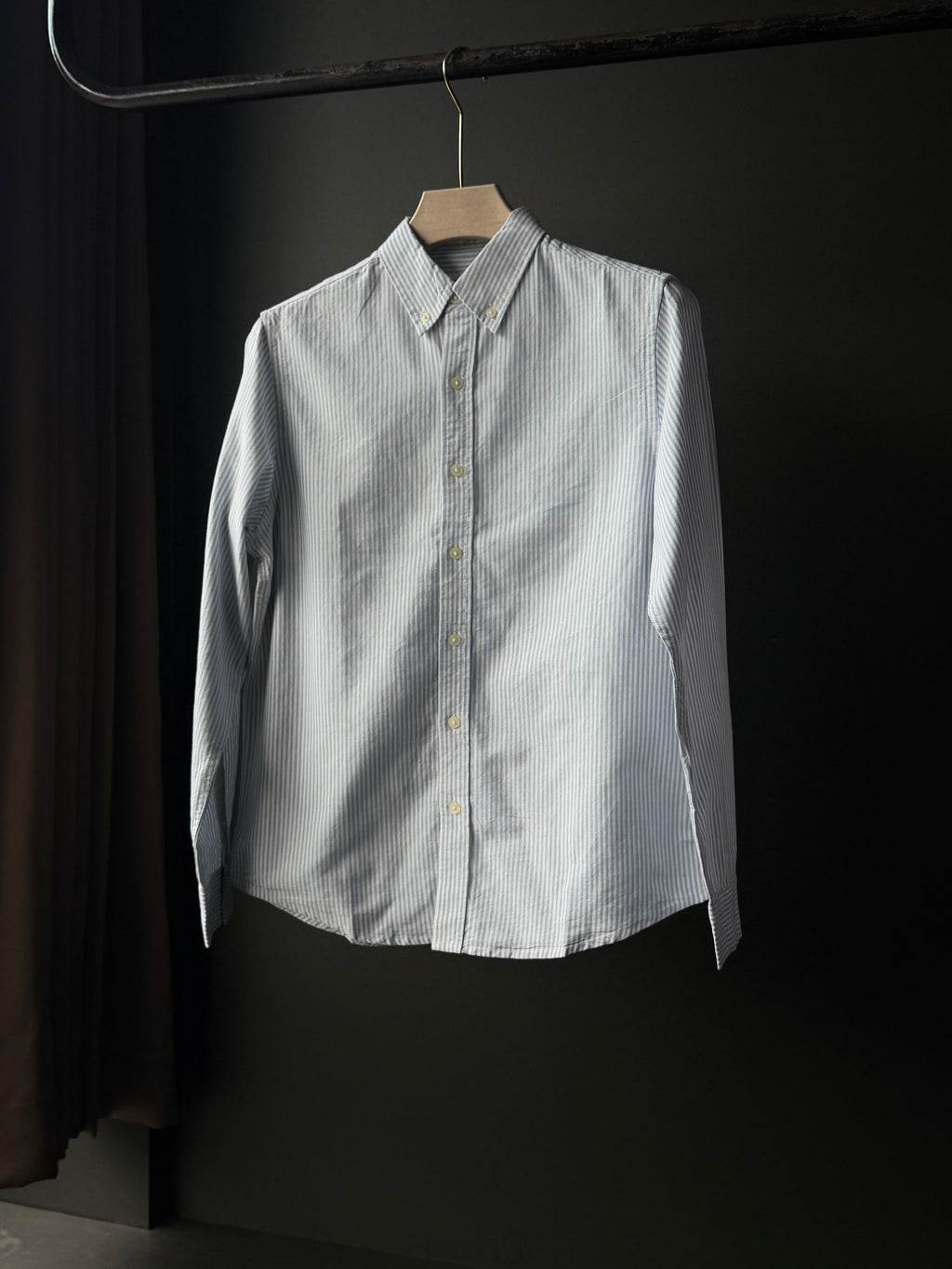 Skyblue Old Money Stripe                  FullSleeve Shirts