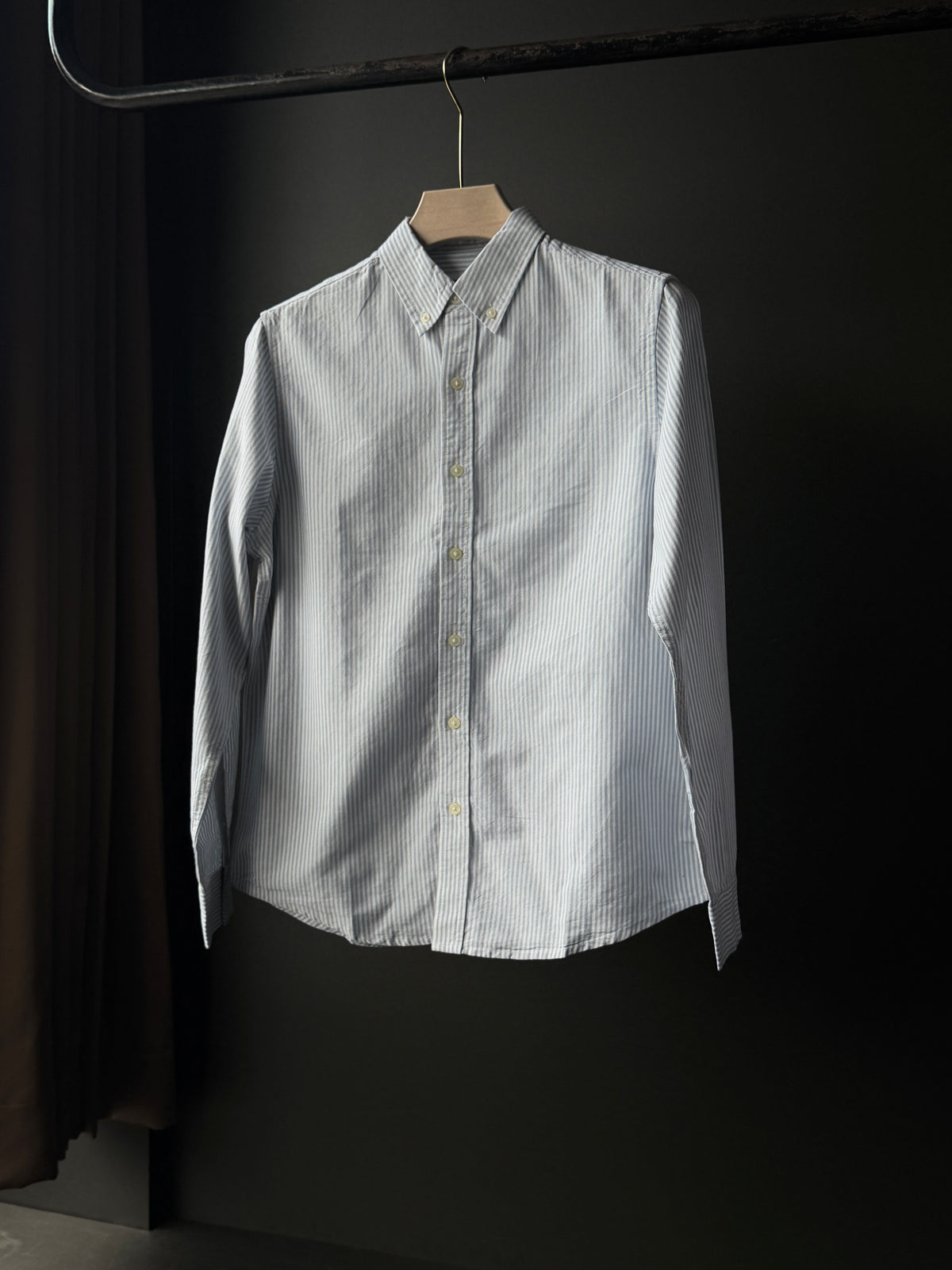 Skyblue Old Money Stripe                  FullSleeve Shirts