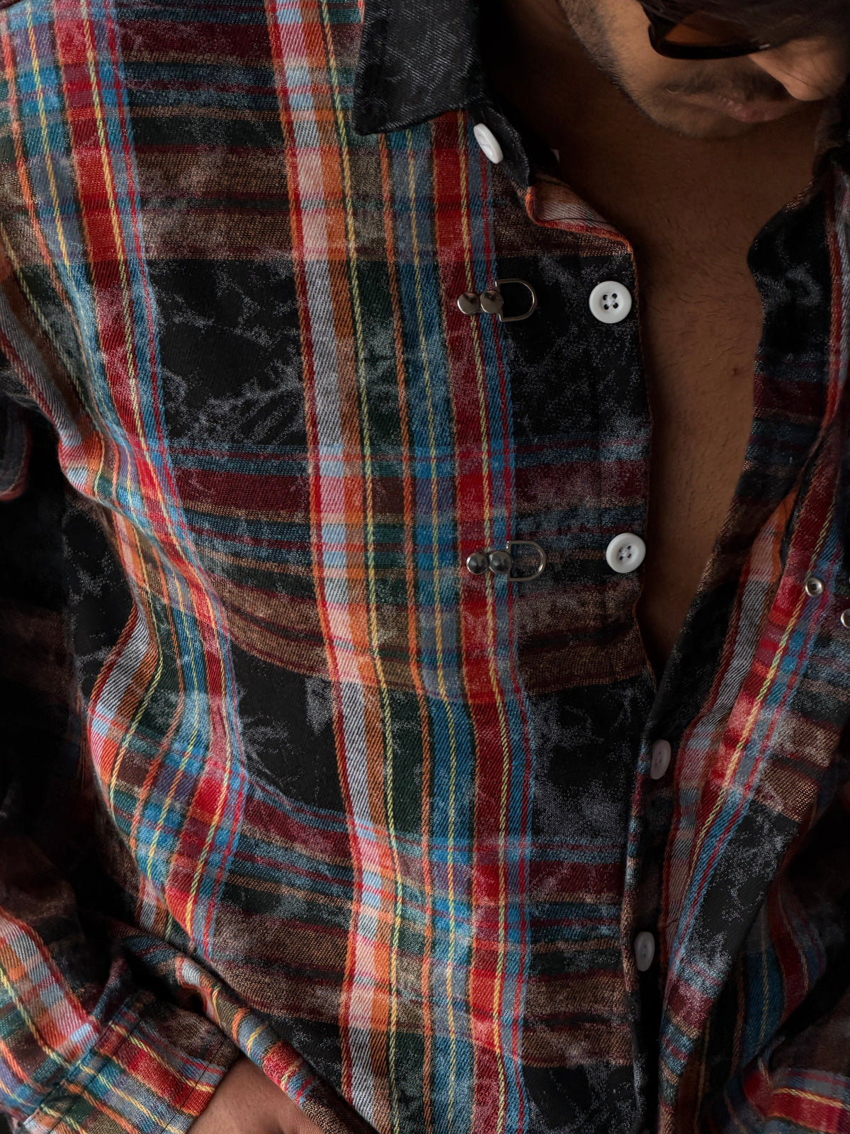 Outlaw Plaid IMP Brush Cotton Fullsleeve Shirt
