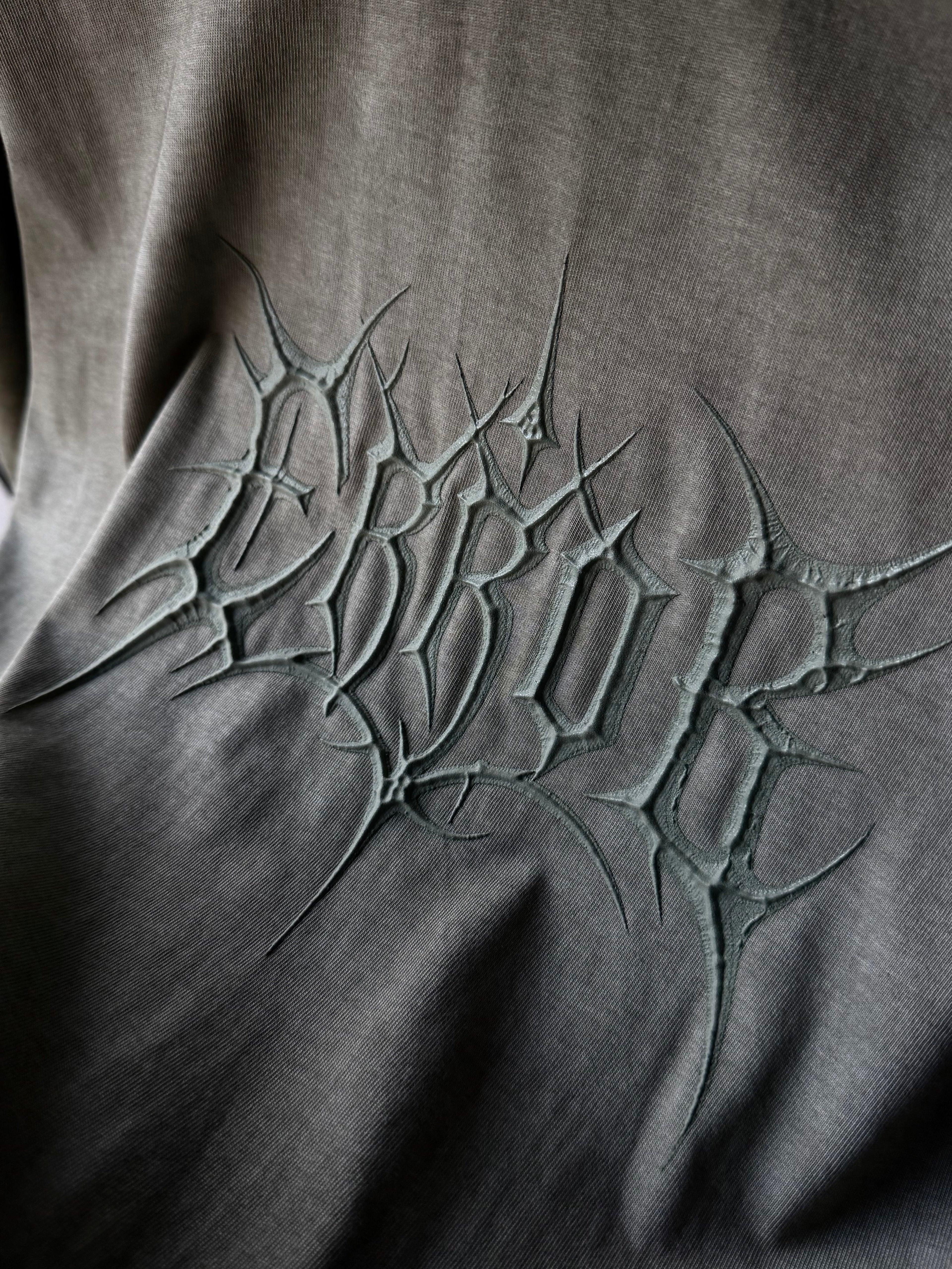 ERROR ACID WASH Five-Sleeve Tee