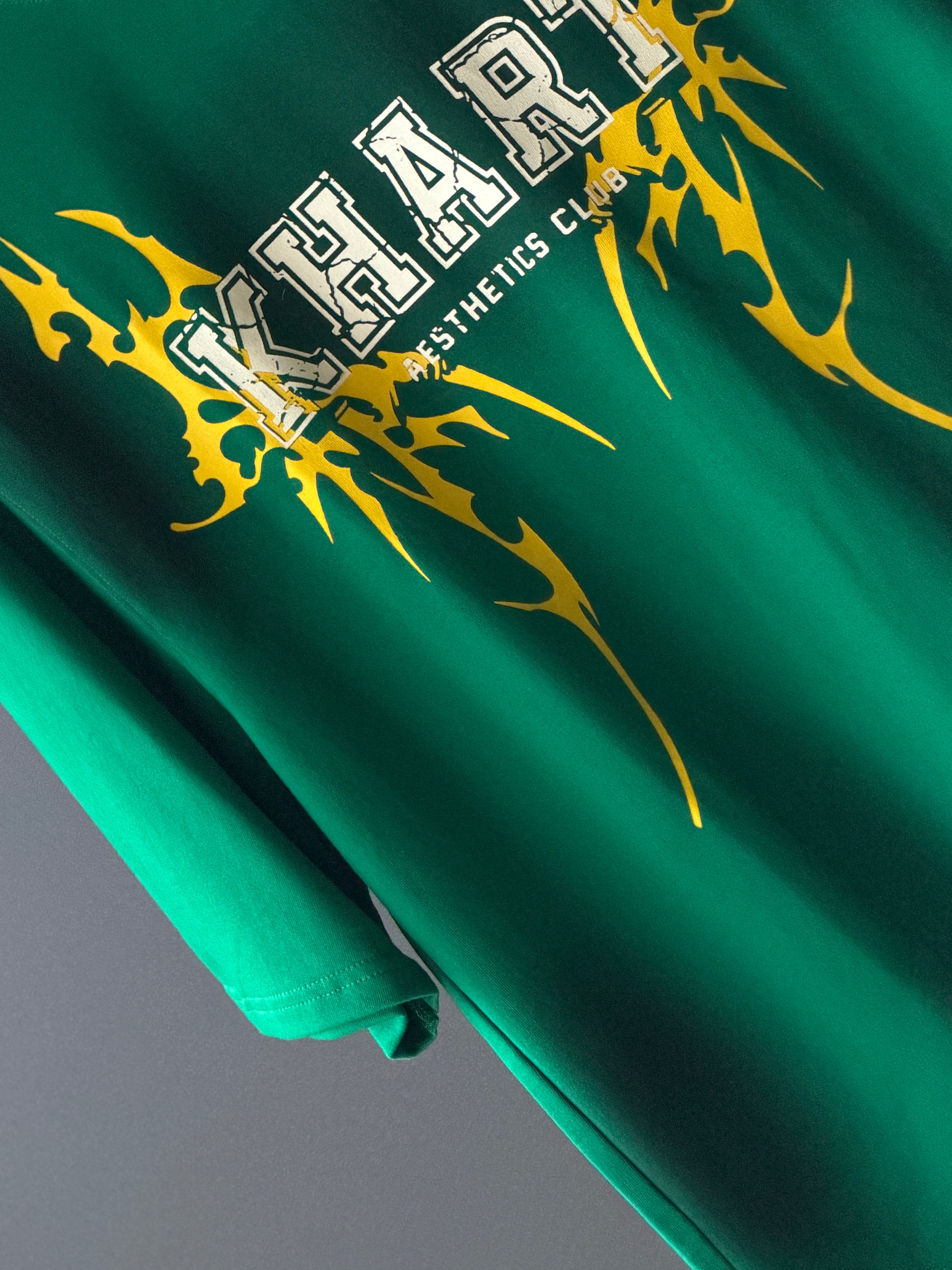 KHART Y2K Oversized Five-Sleeve Tee