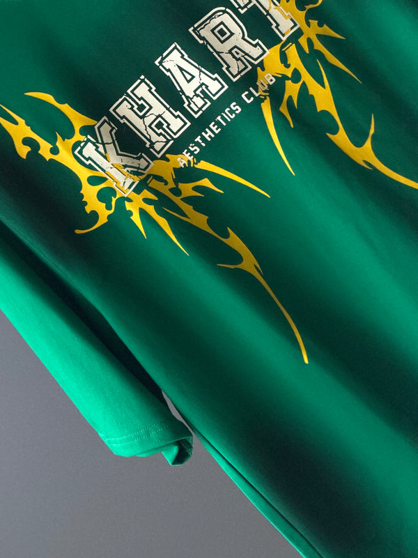 KHART Y2K Oversized Five-Sleeve Tee — Retro Reloaded, Street Approved