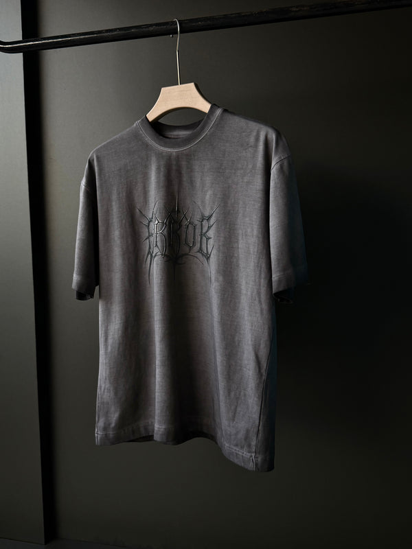ERROR ACID WASH Five-Sleeves | Oversized Streetwear