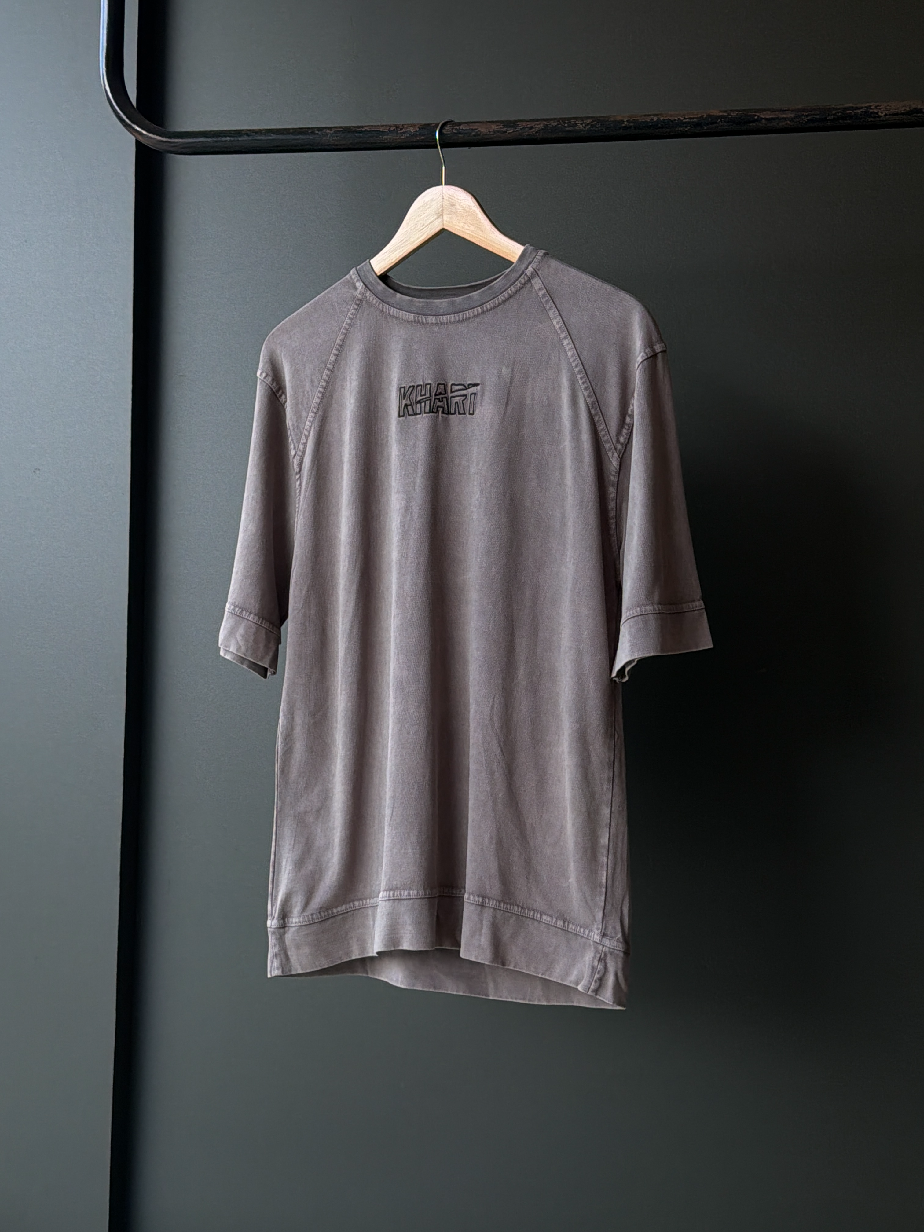 KHART ACID WASH Five-Sleeve Tee