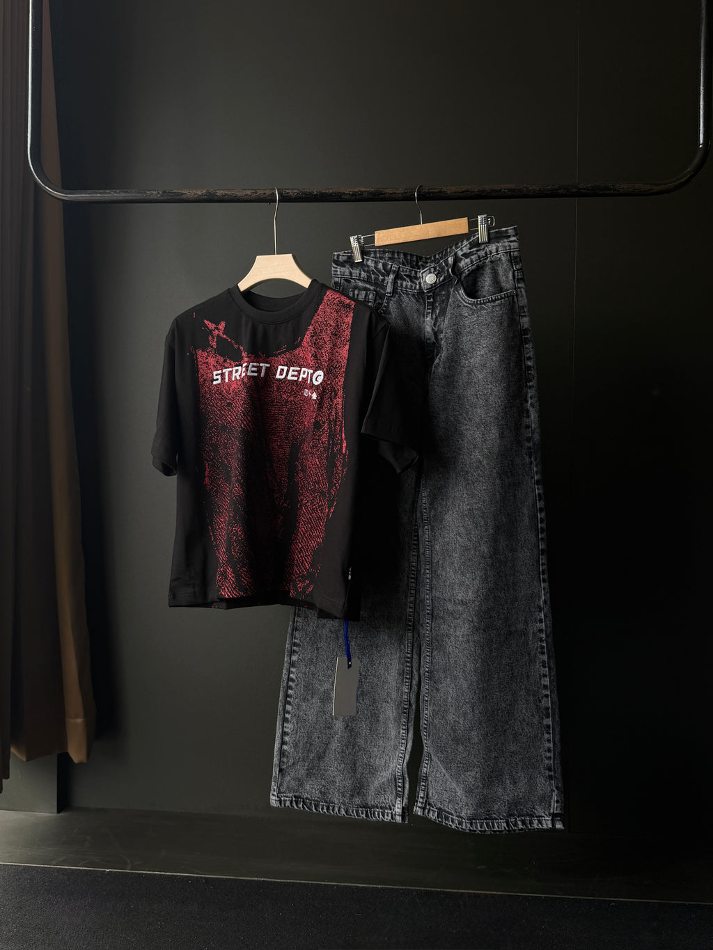 Boxyfit Tee Wash Baggy                    StreetWear Combo
