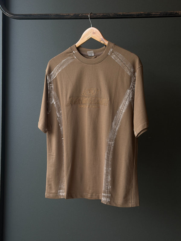 JML Acid Wash Five-Sleeve Tee — Vintage Washed, Street-Ready