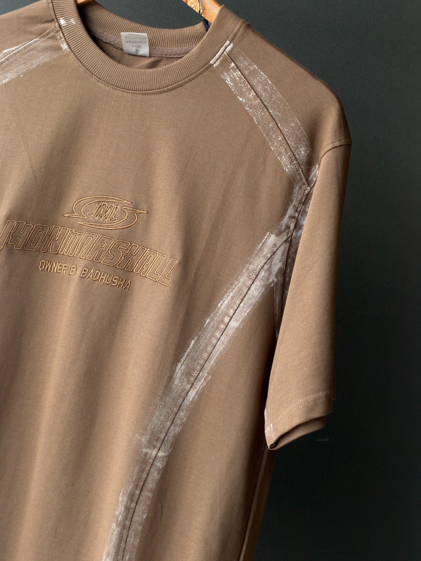 JML Acid Wash Five-Sleeve Tee