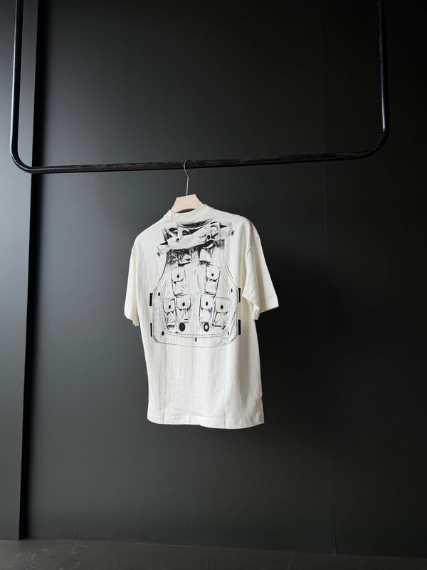 DopeWhitePrinted Five-Sleeves | Oversized Printed Streetwear