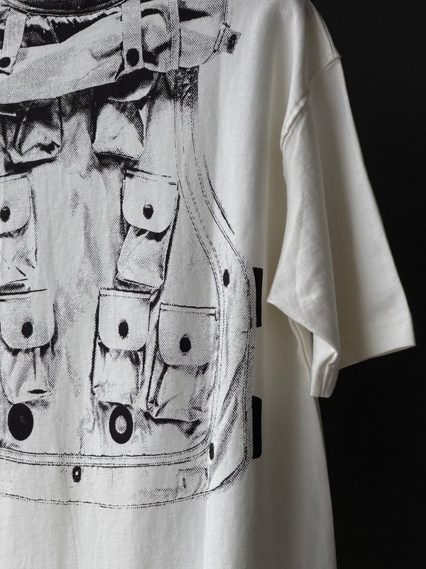 DopeWhitePrinted Five-Sleeves | Oversized Printed Streetwear