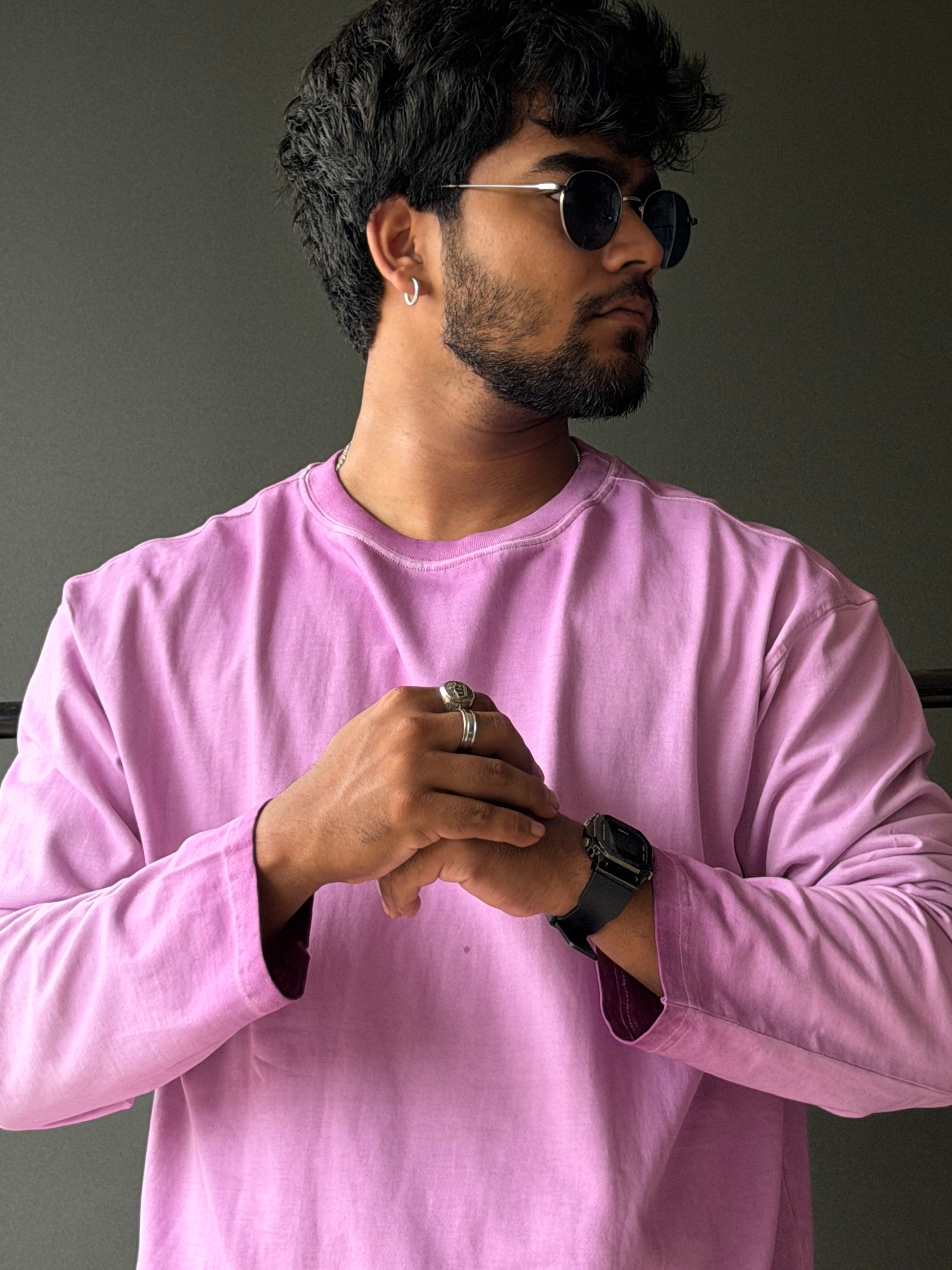 KHART ACID WASH Full-Sleeve Tee