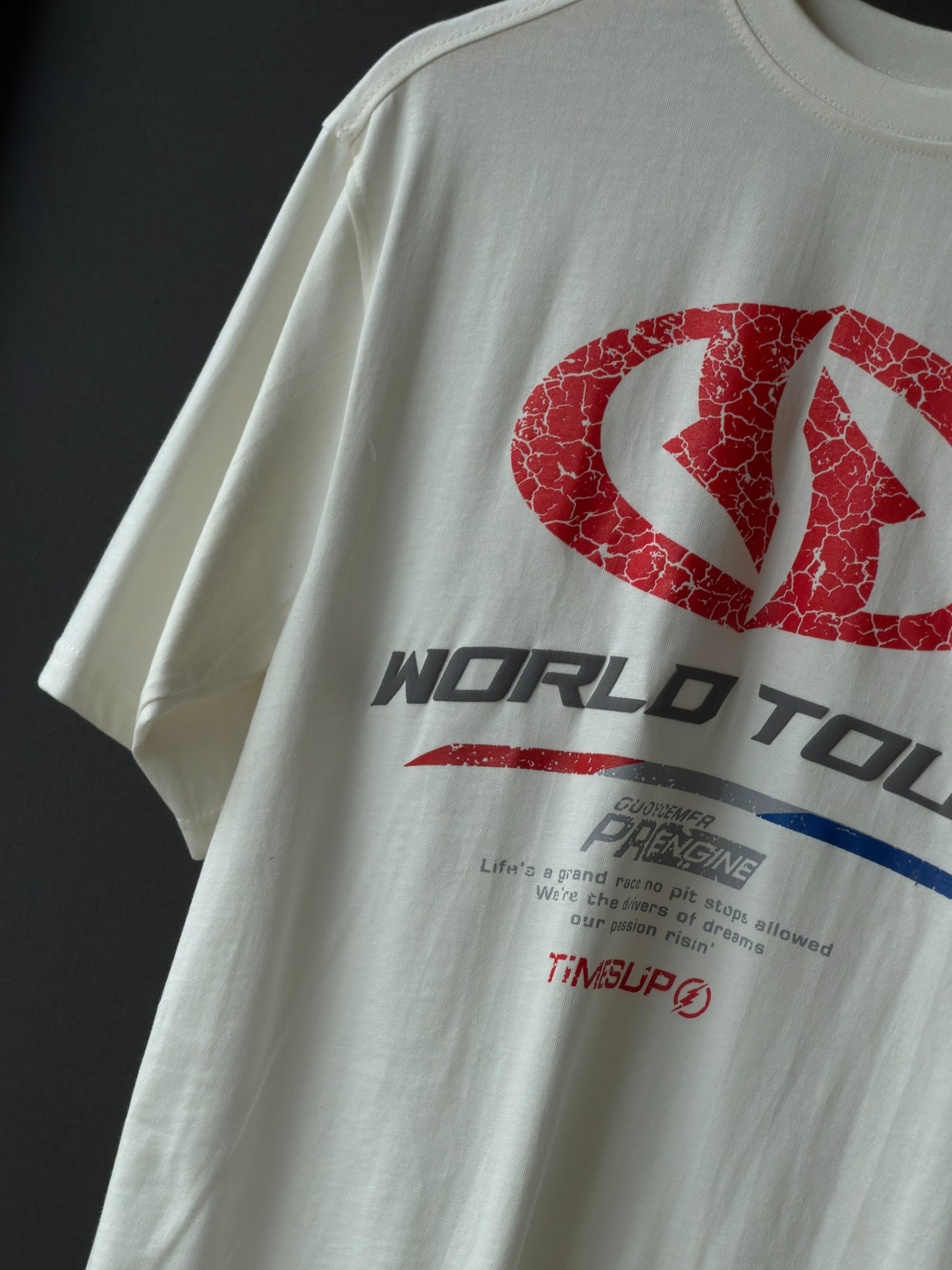 JOFIDEN Oversized Five-Sleeve Tee — Maifante Active & World Tour Prints