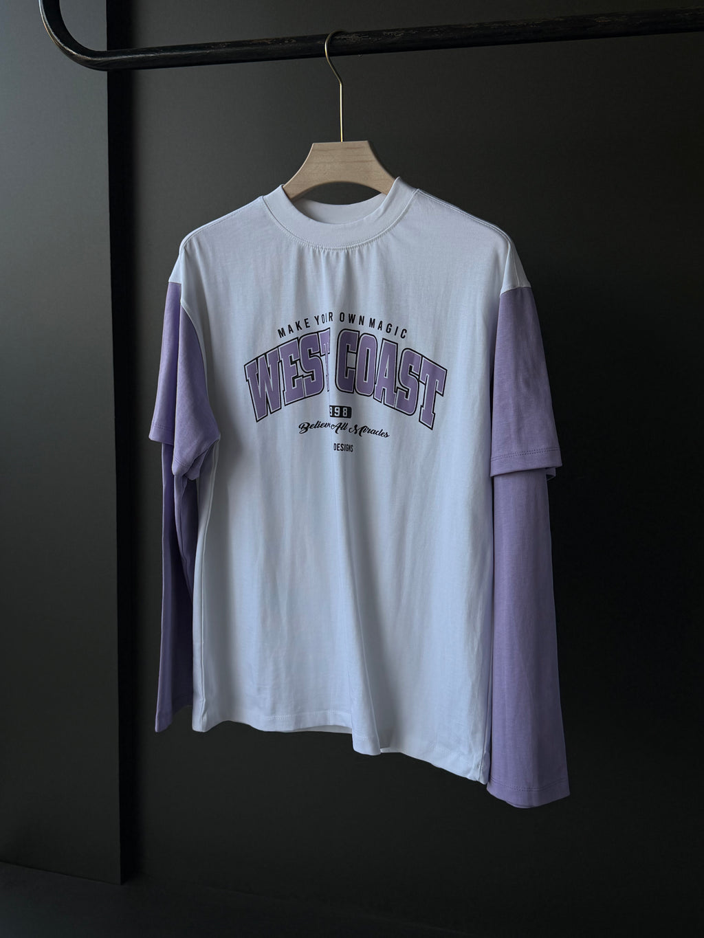 KHART Dr Sleeves Contrast Oversized Tee